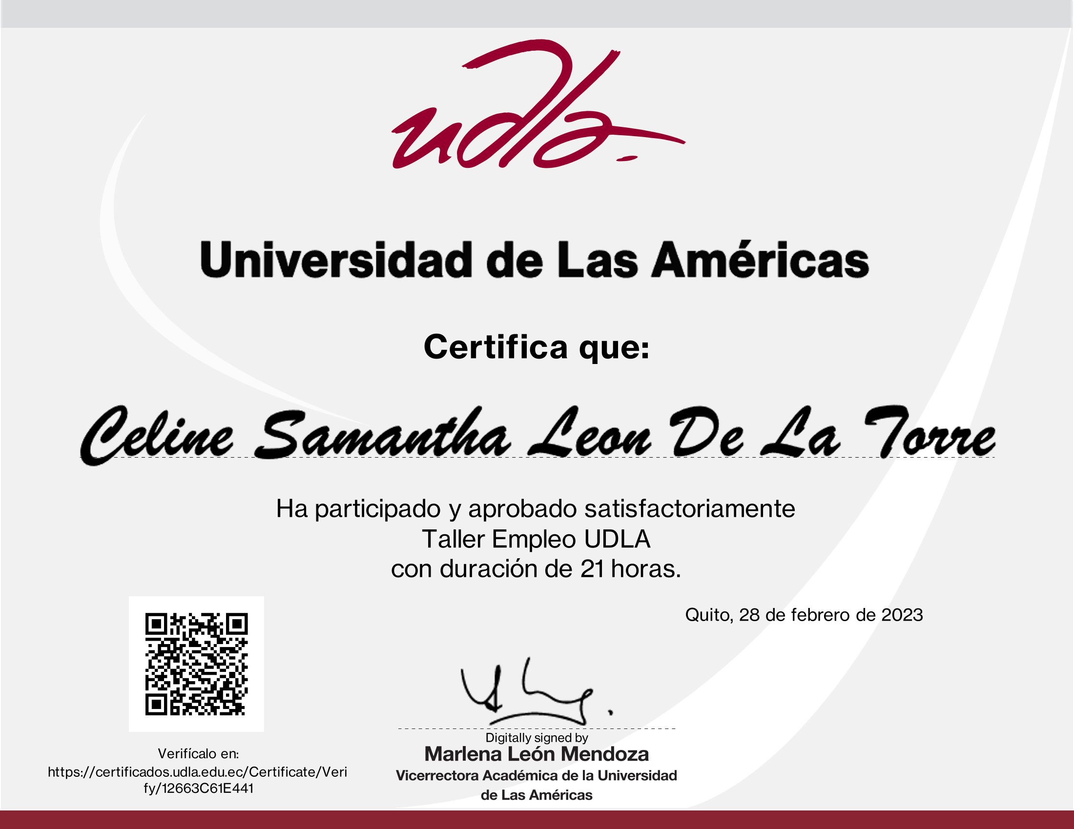 Certificado