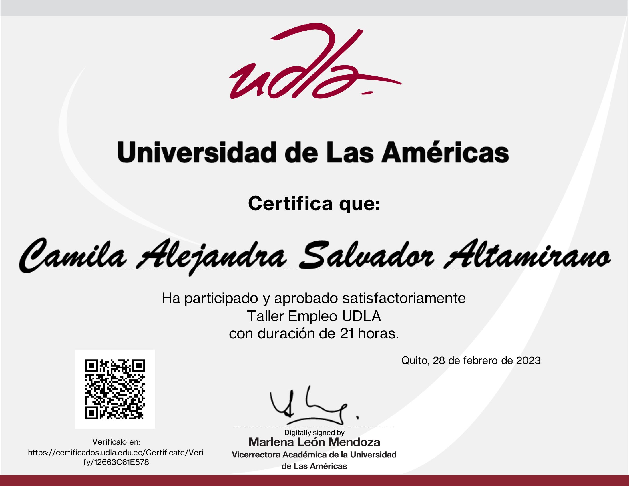 Certificado