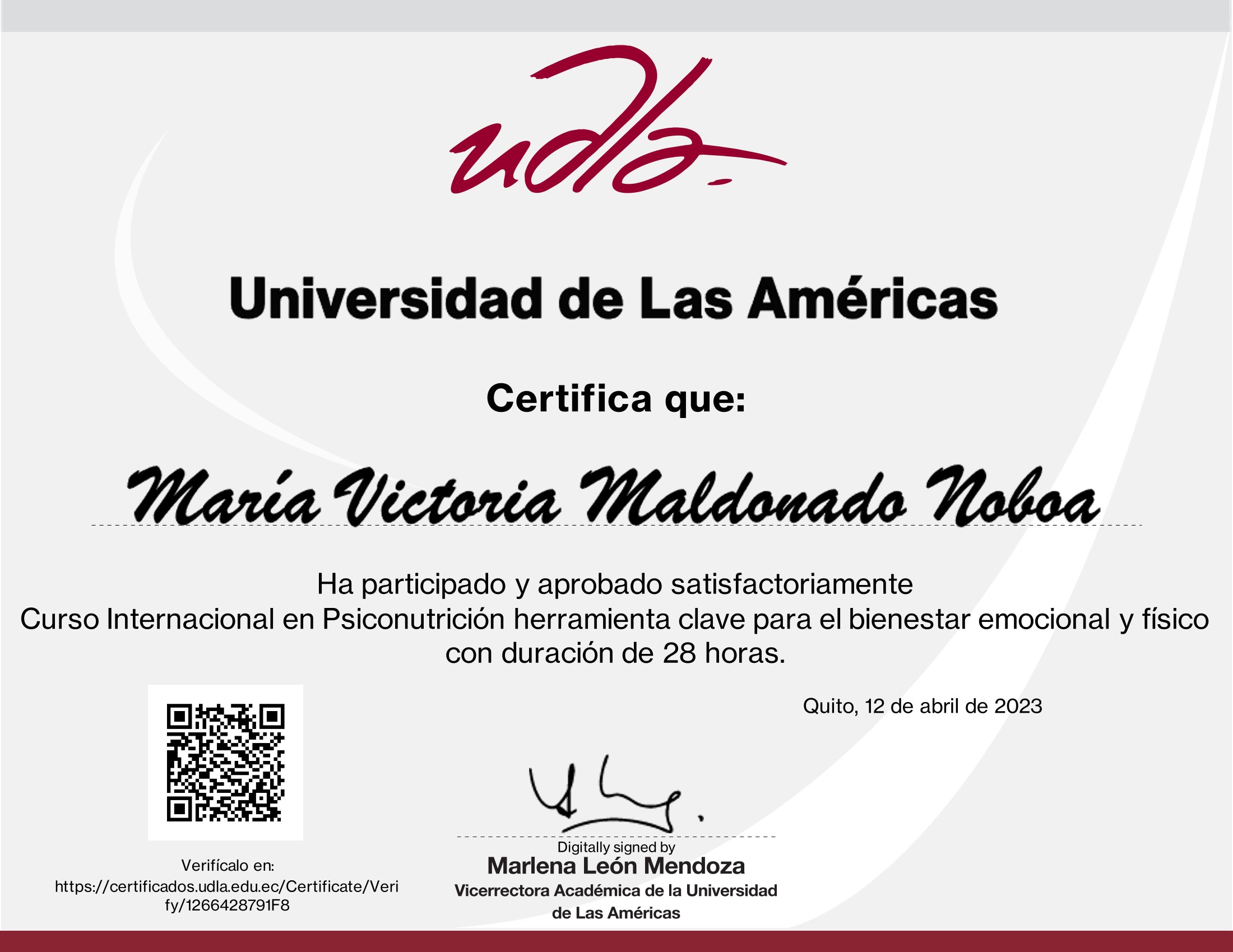 Certificado