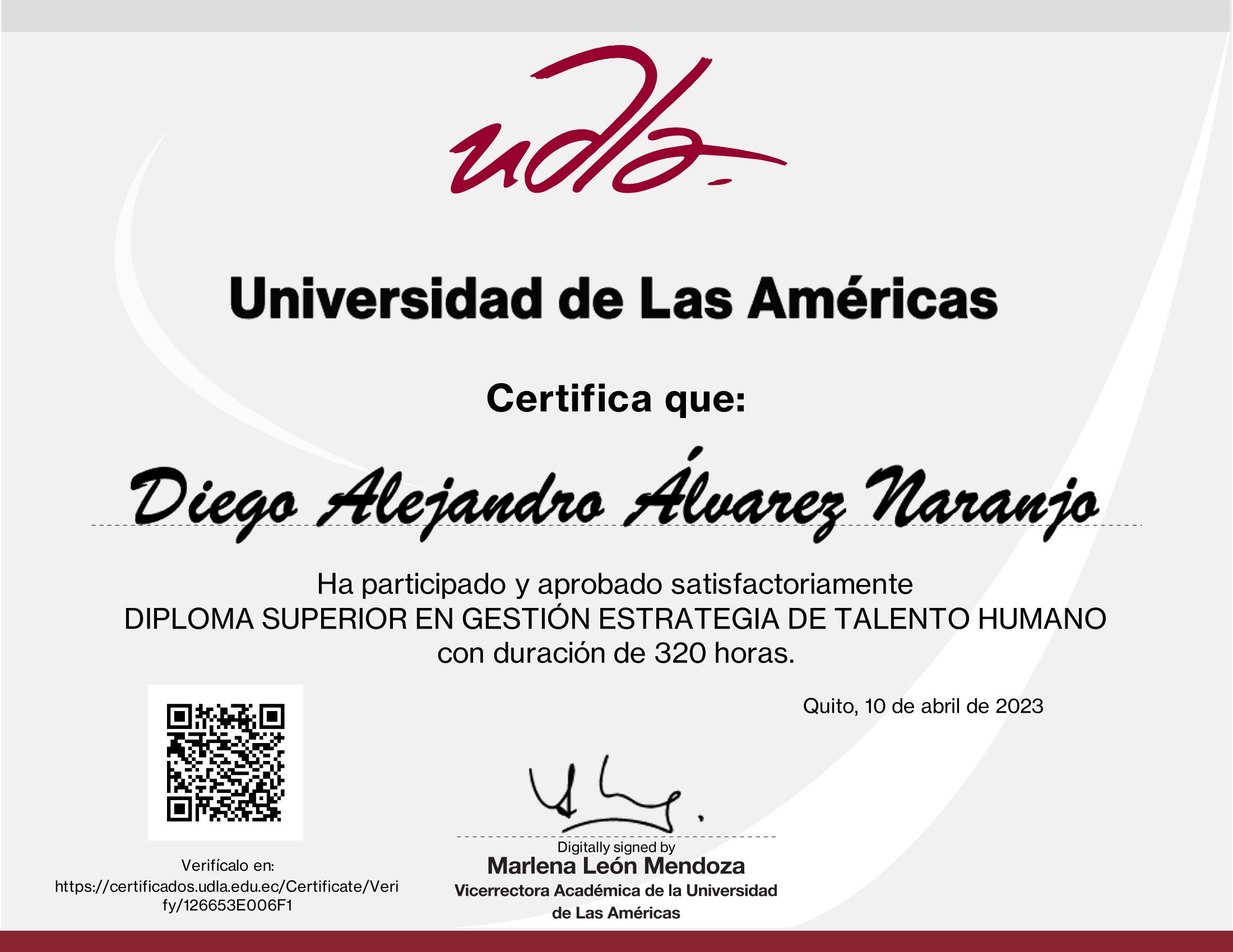 Certificado