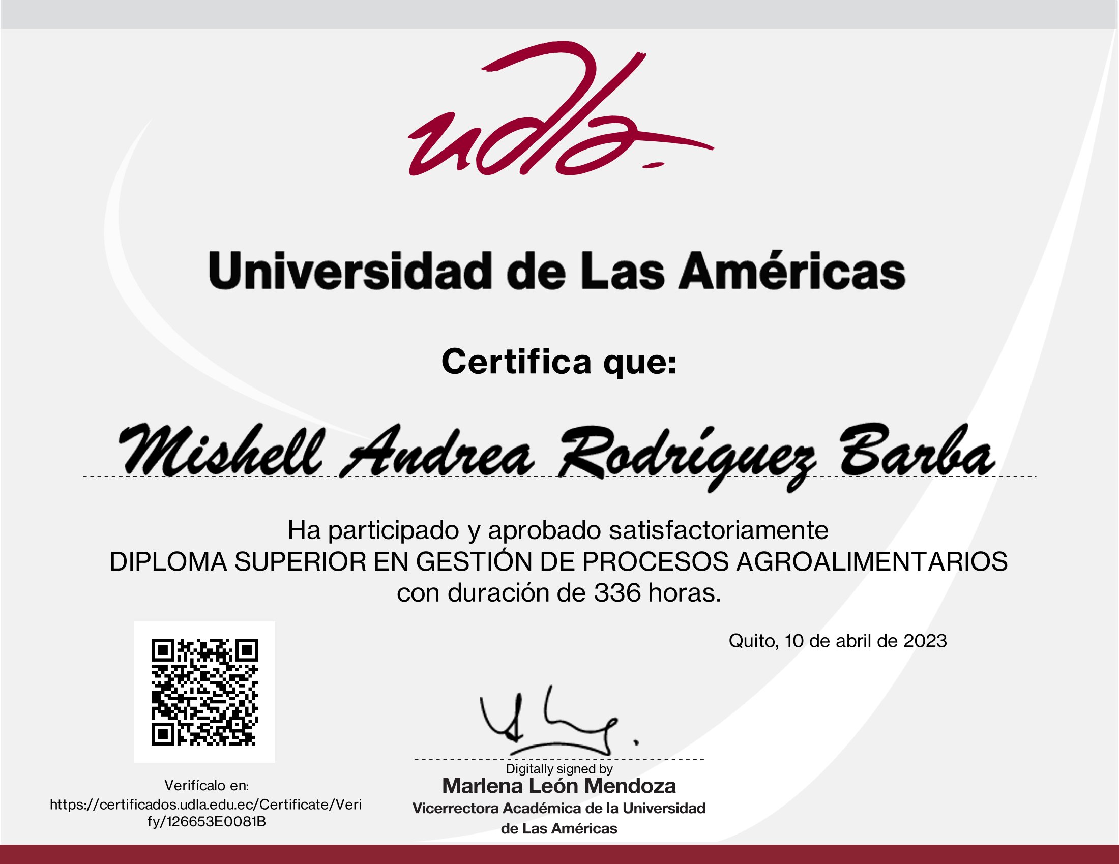 Certificado