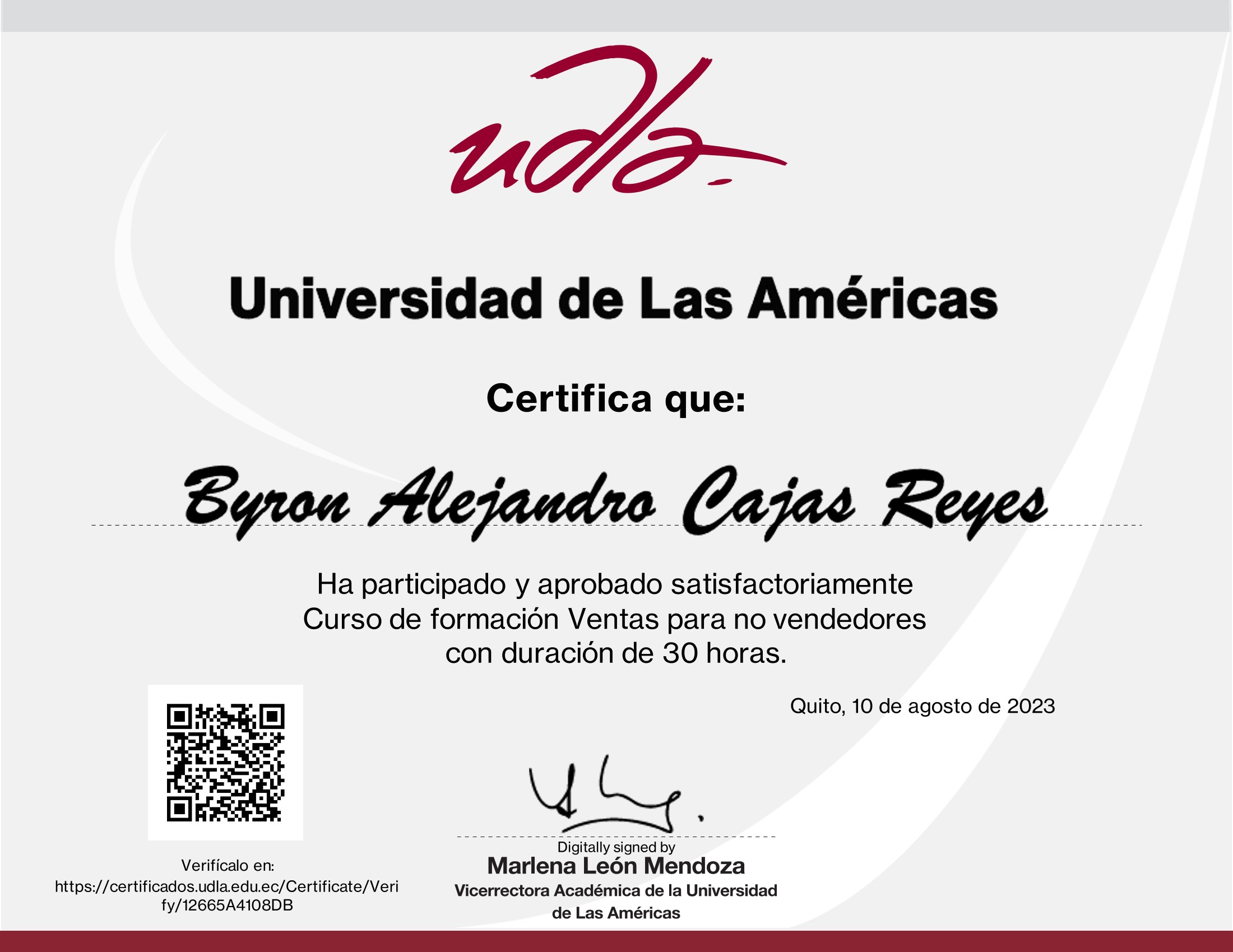 Certificado
