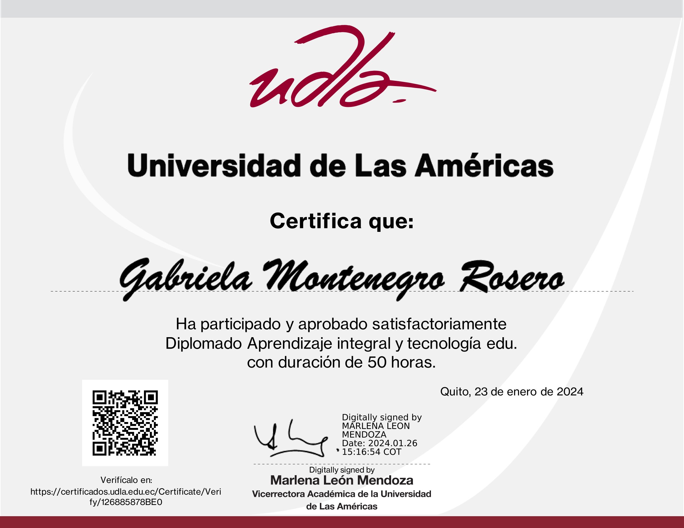Certificado