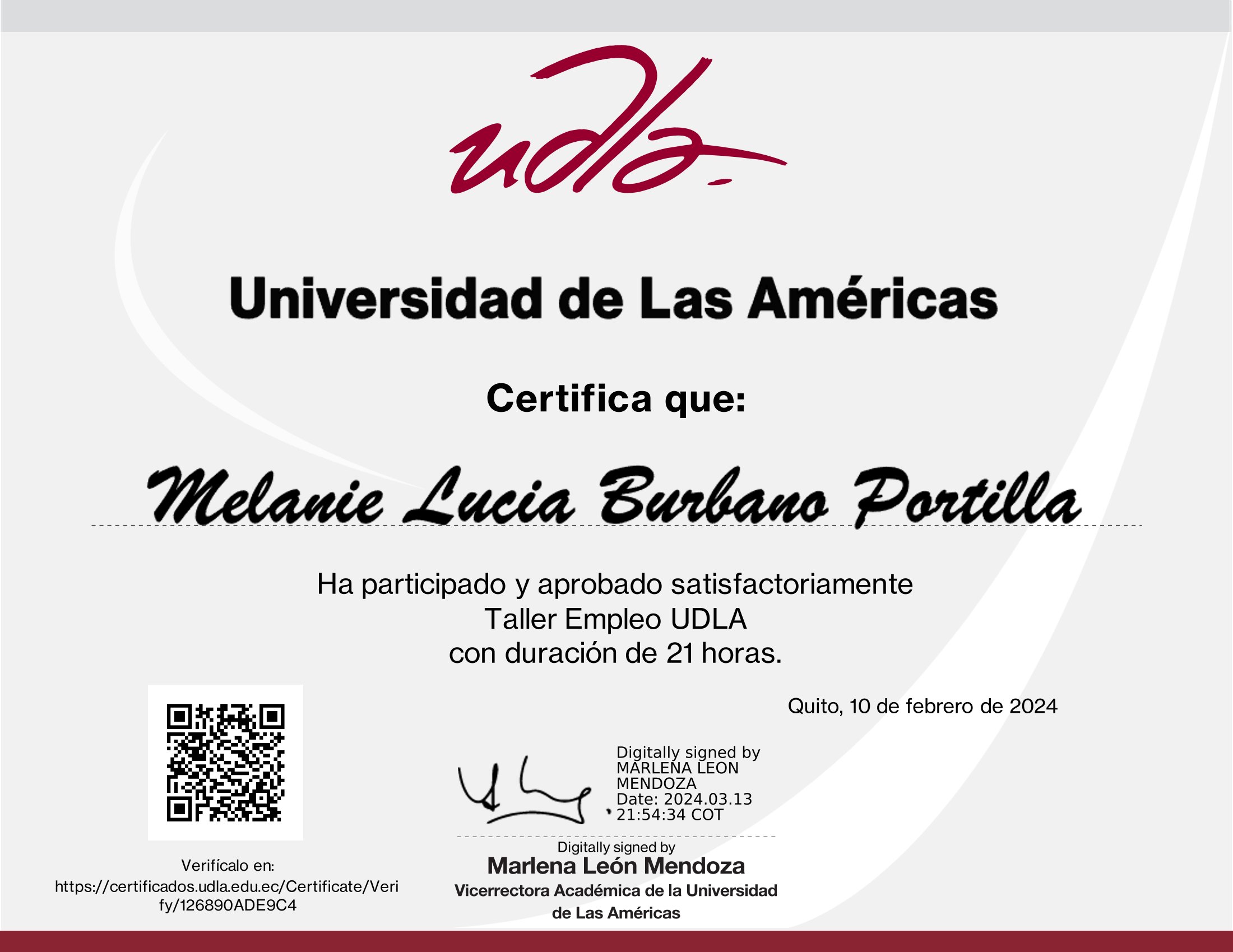 Certificado