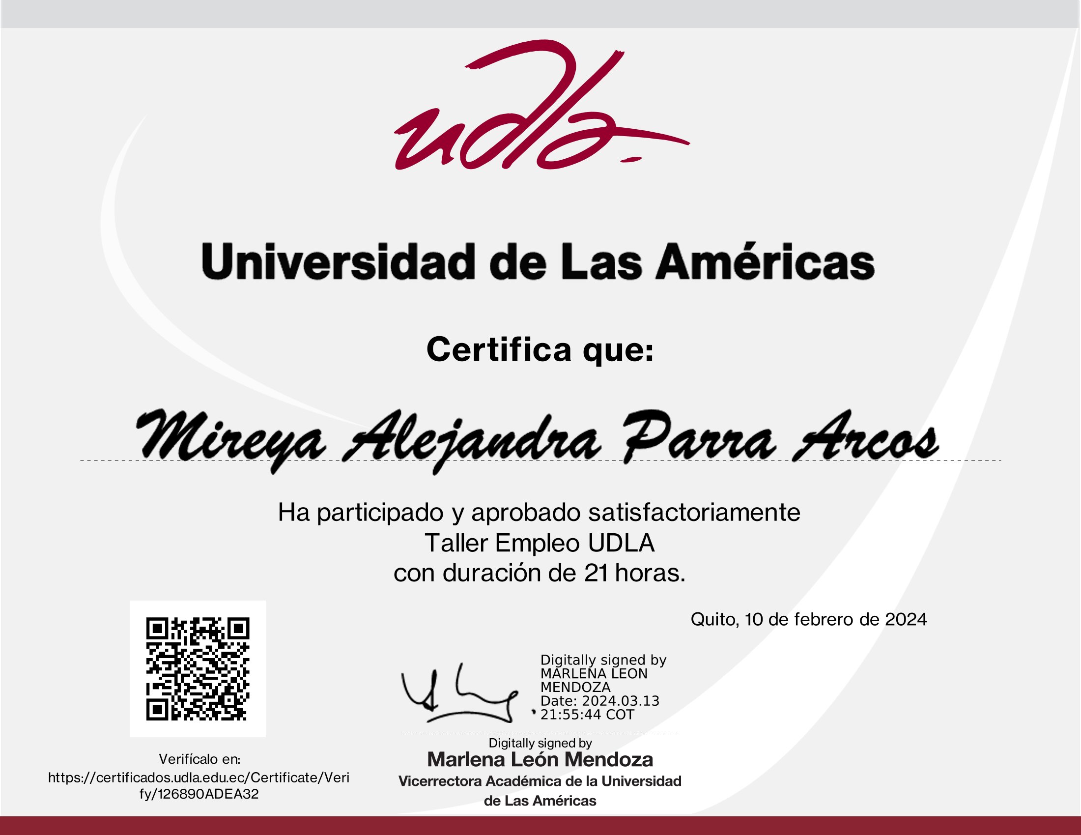Certificado