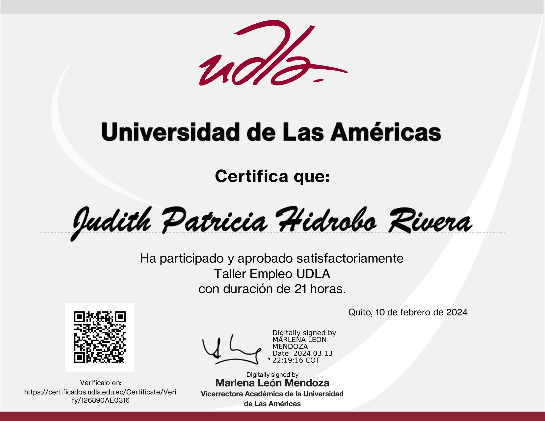 Certificado