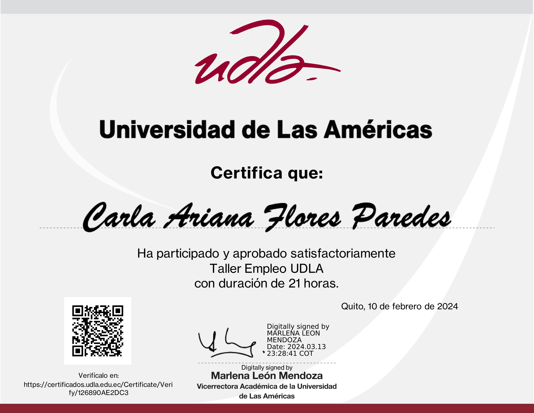 Certificado