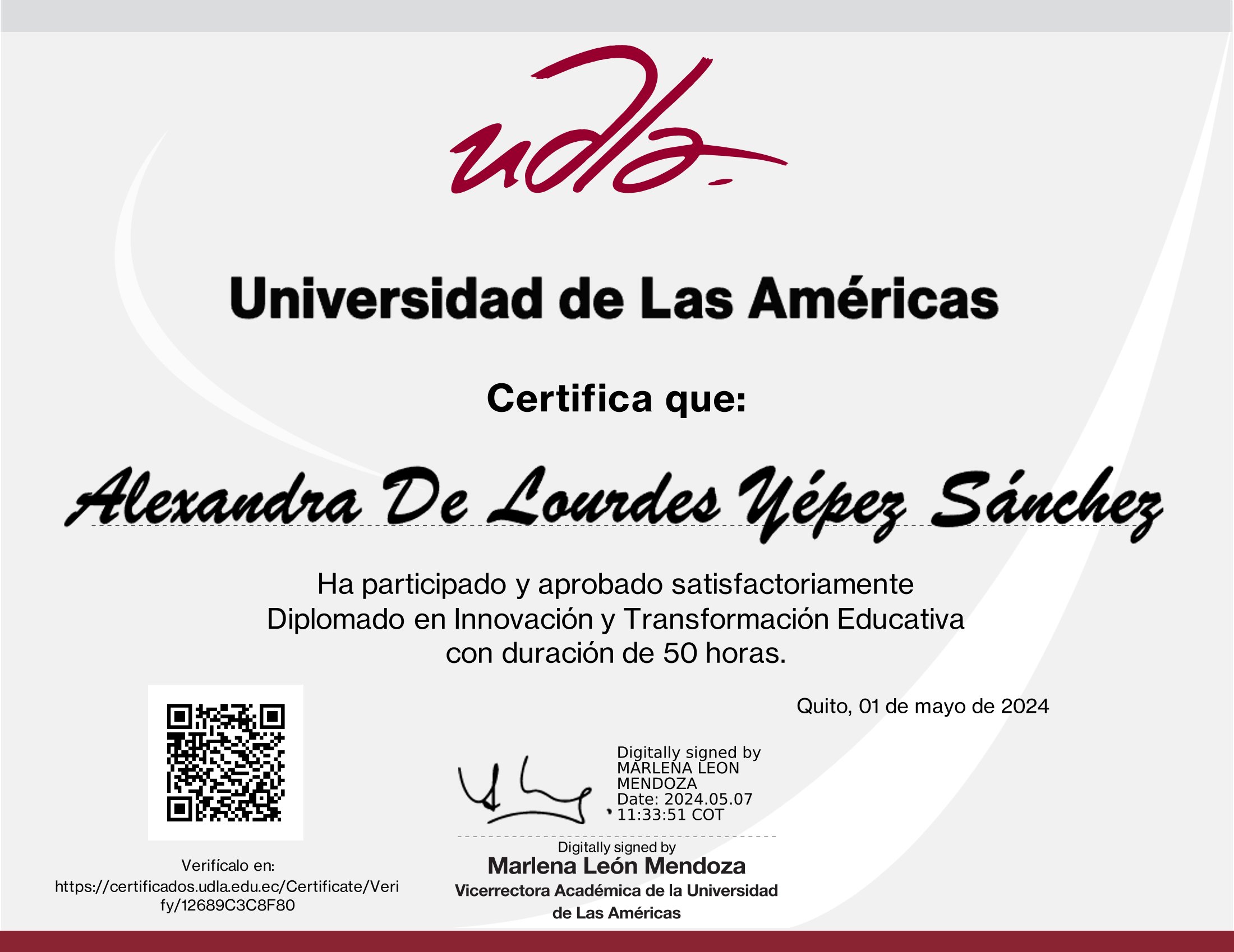 Certificado