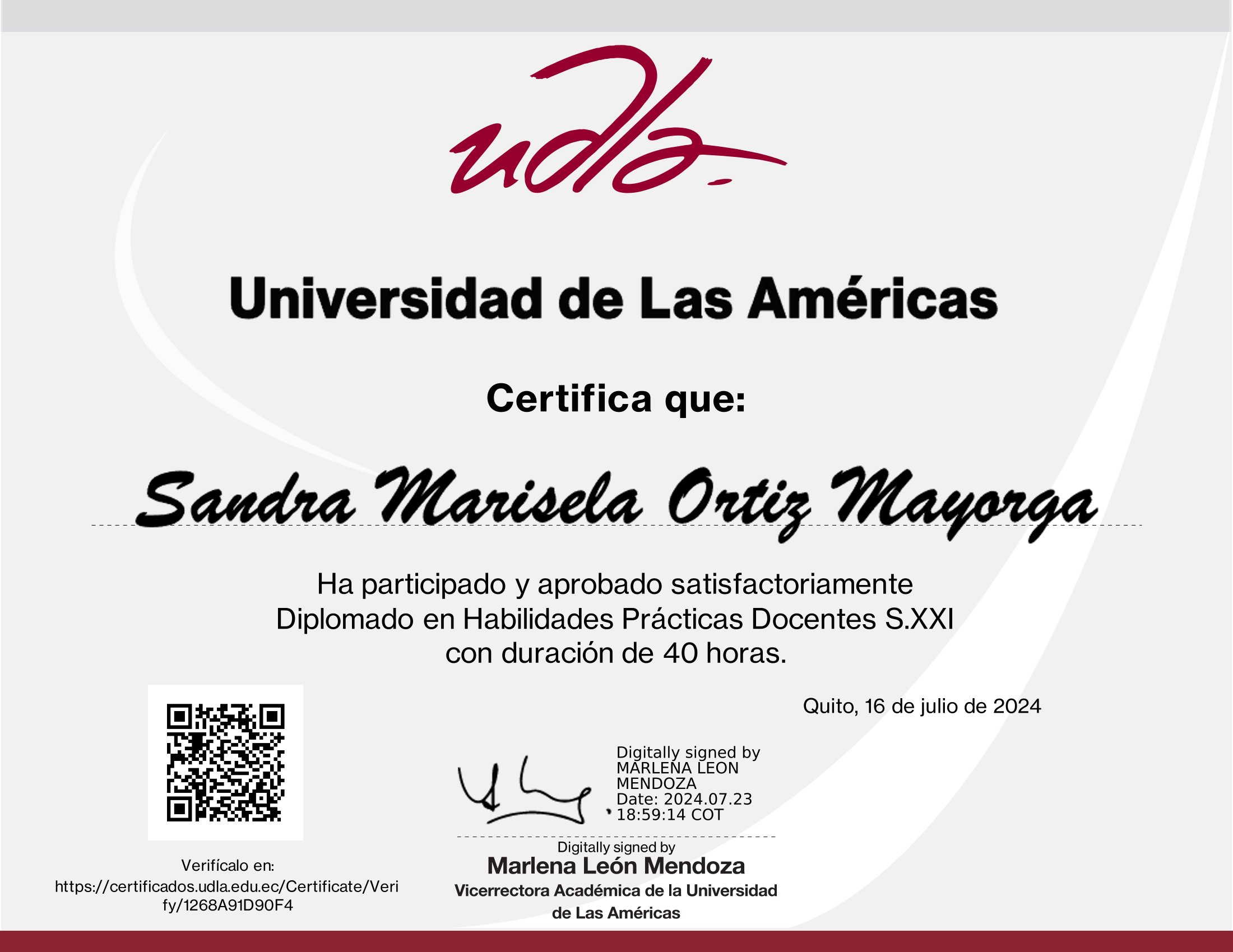 Certificado
