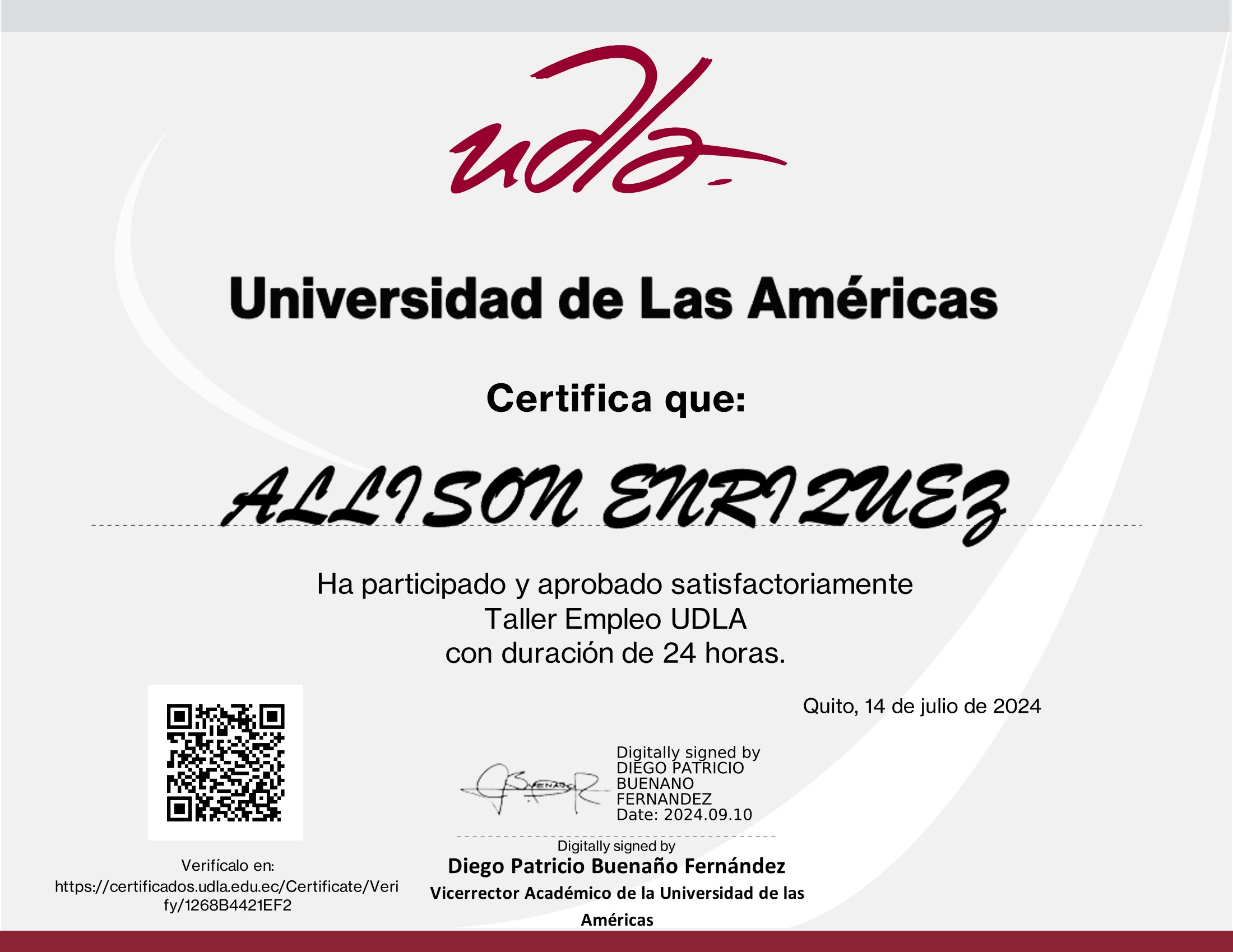 Certificado