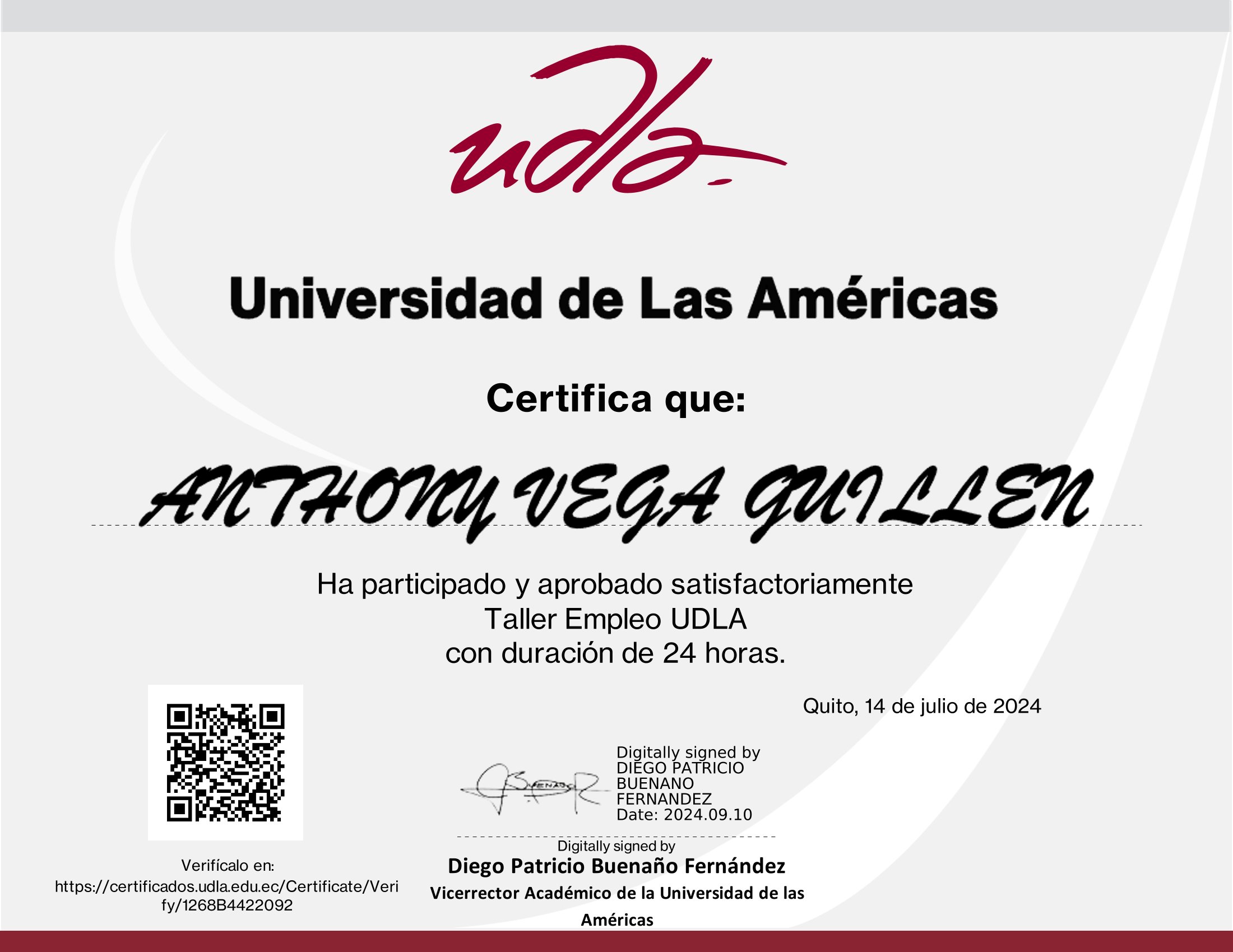 Certificado