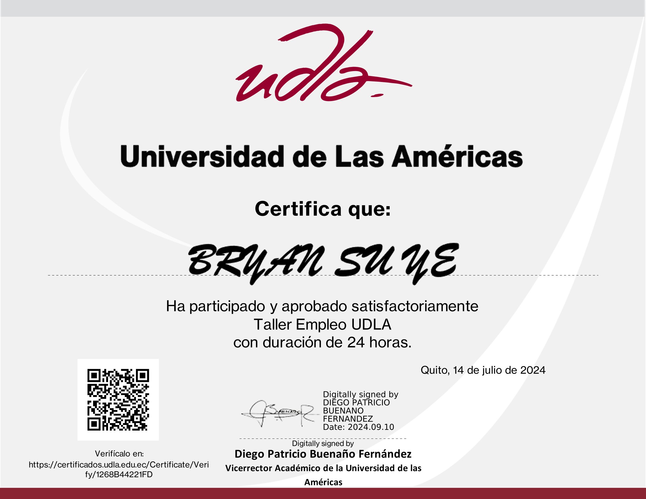 Certificado