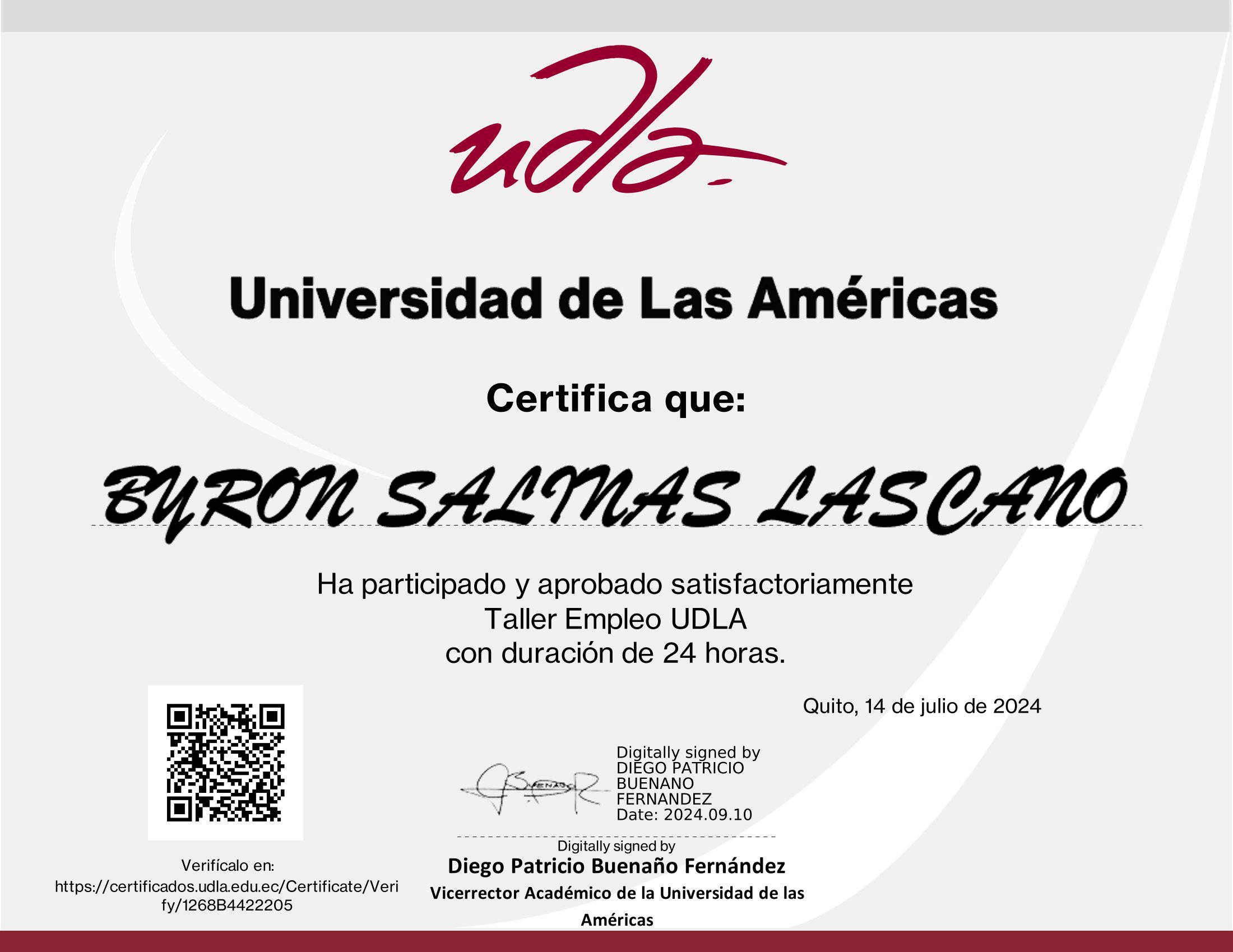 Certificado