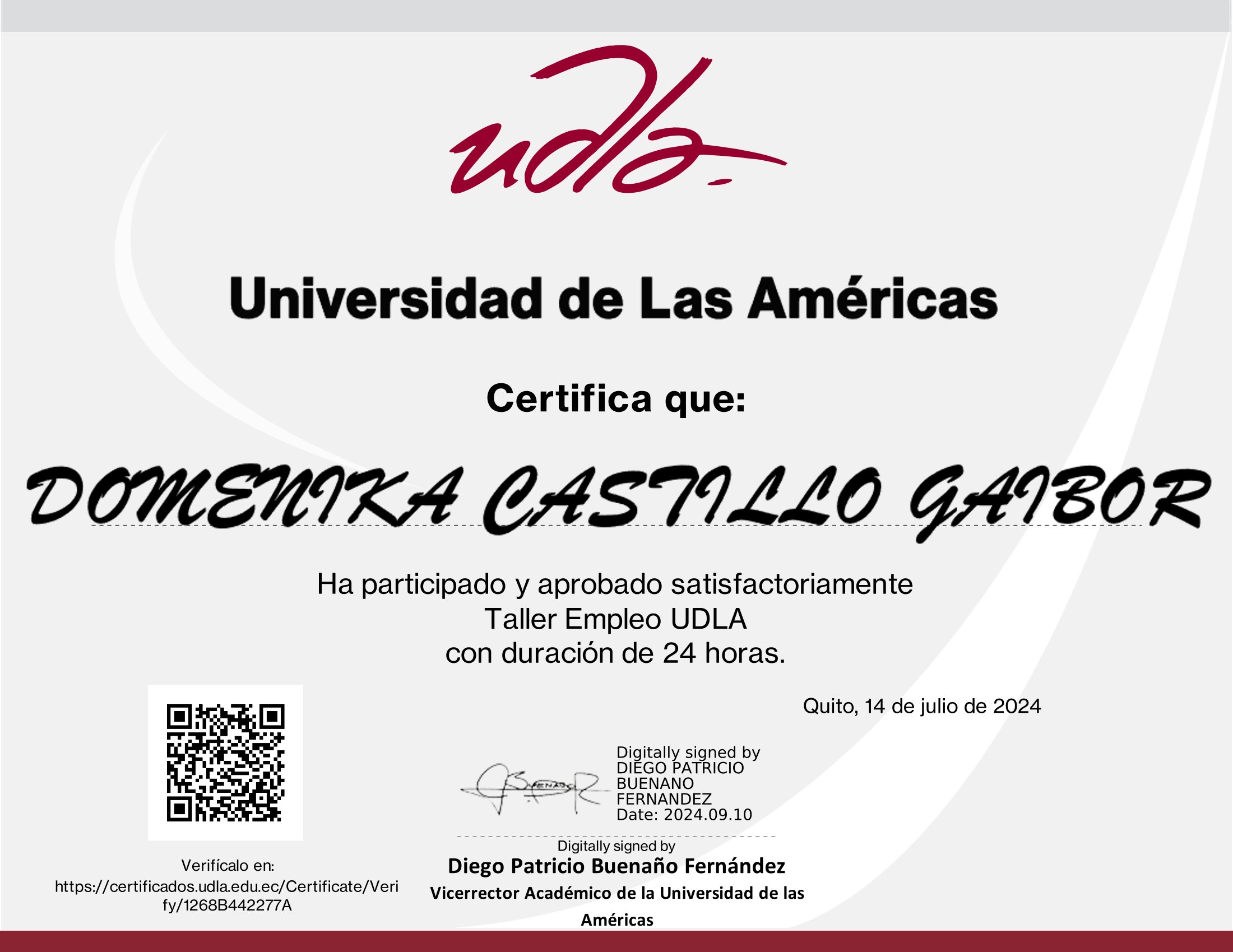 Certificado