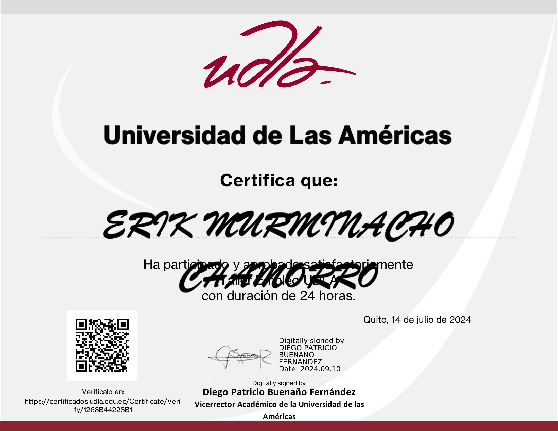 Certificado