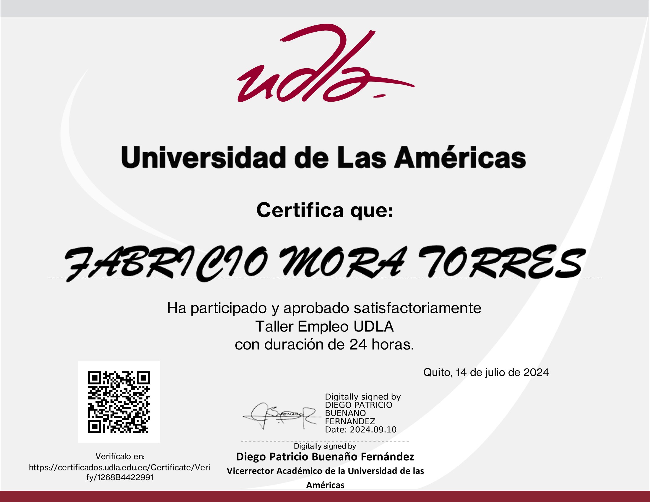 Certificado