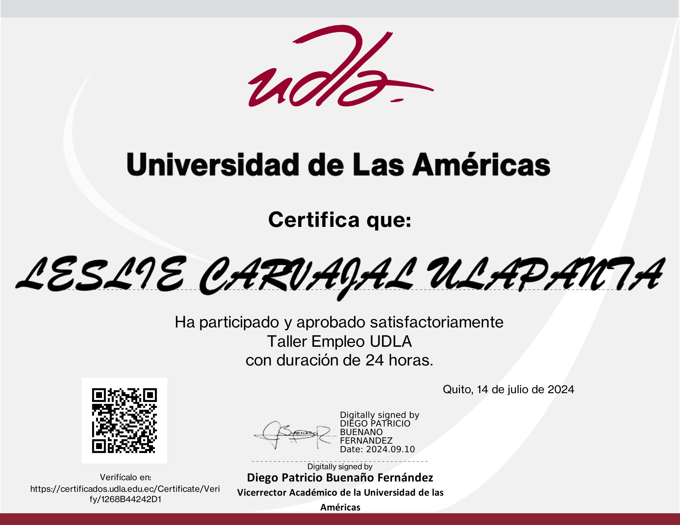 Certificado