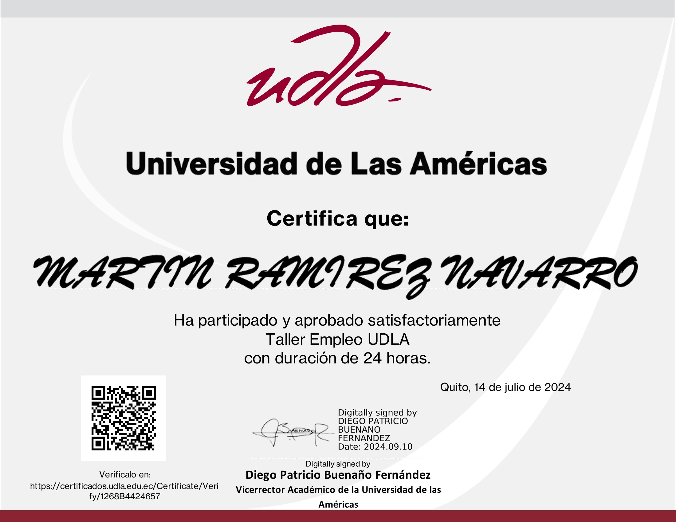Certificado