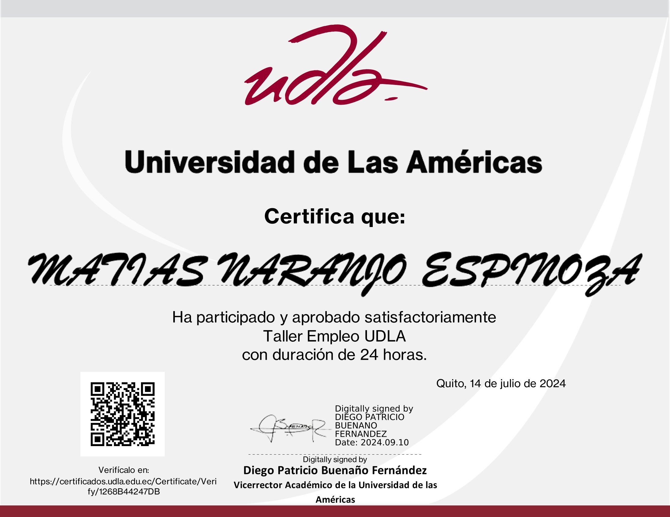 Certificado