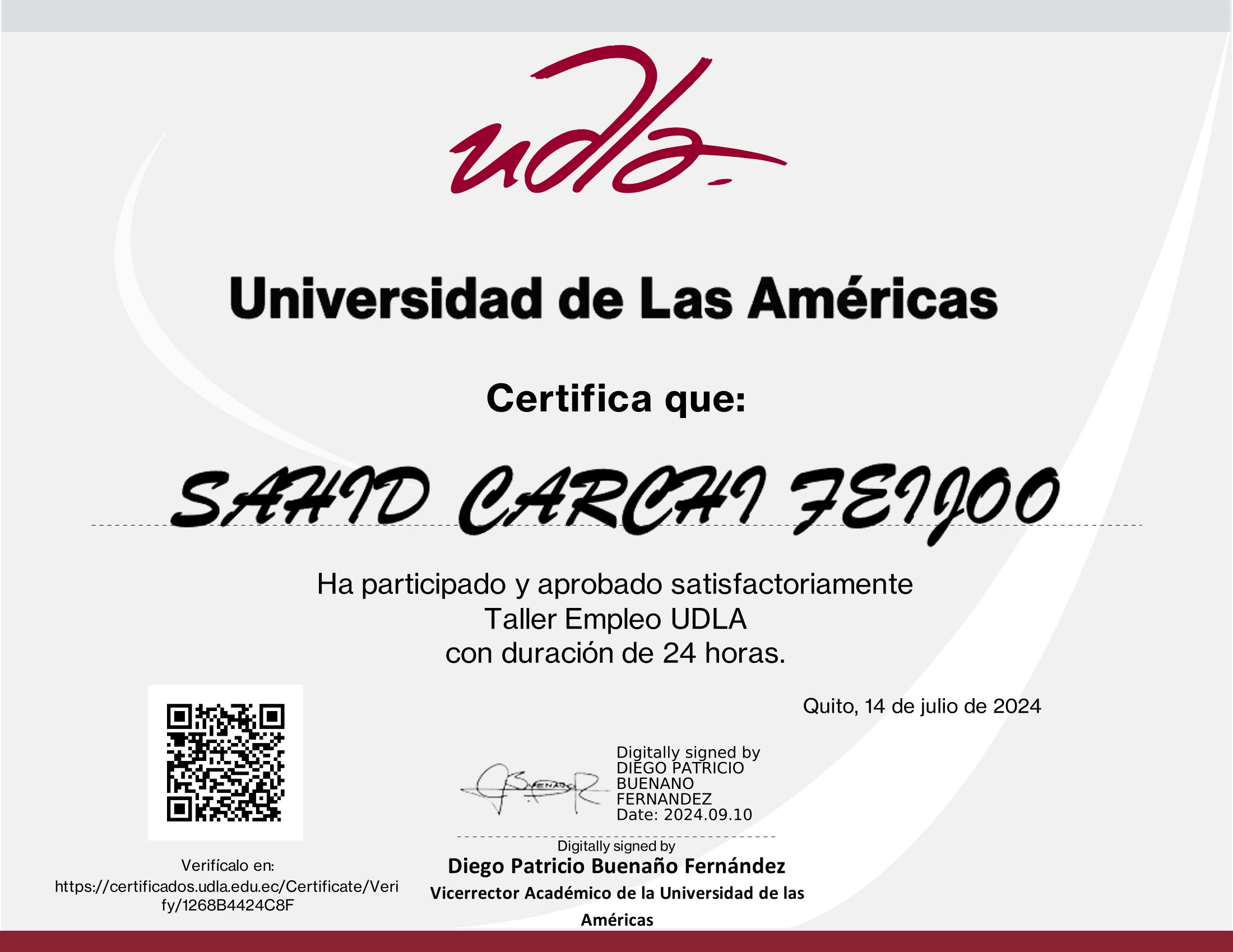 Certificado