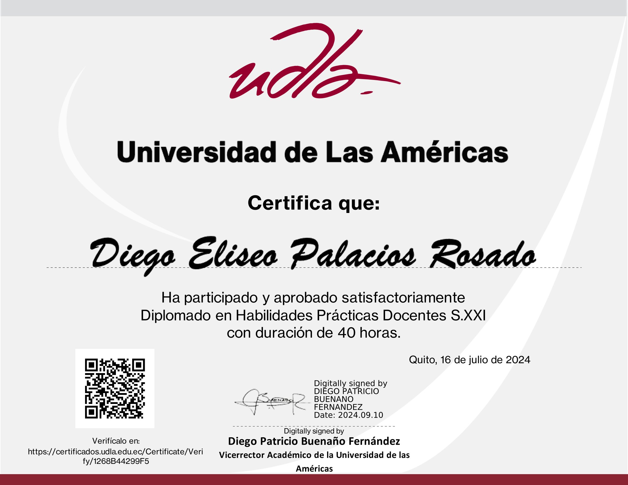 Certificado