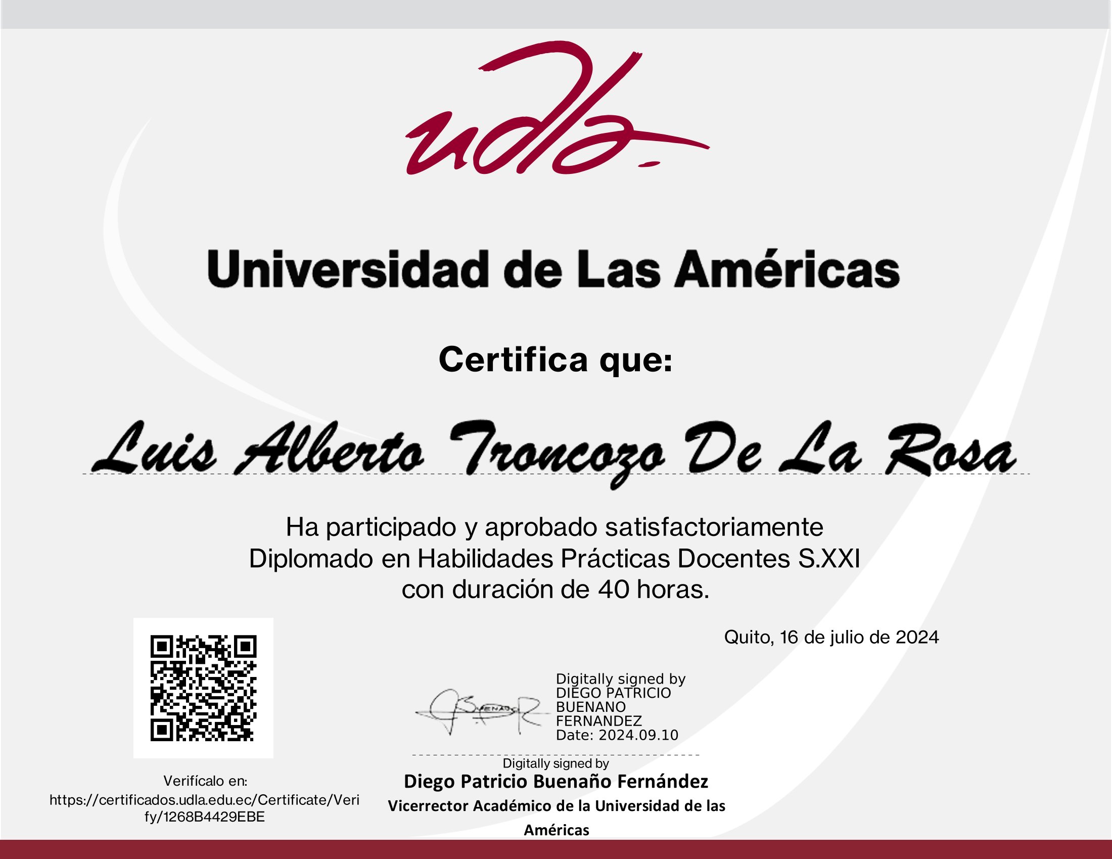 Certificado