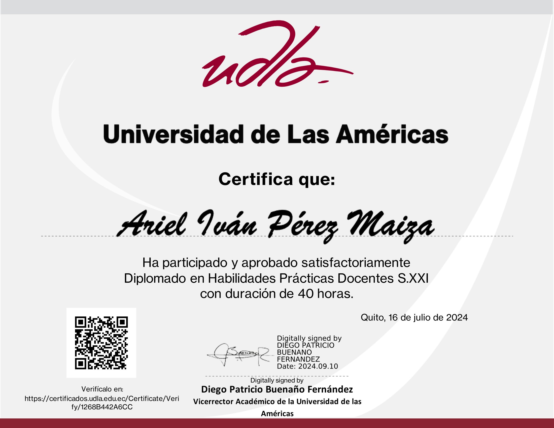 Certificado