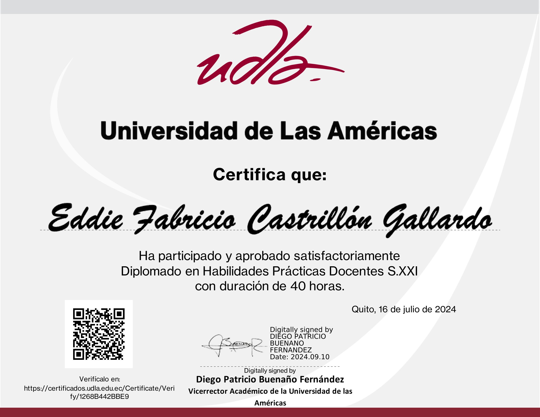Certificado