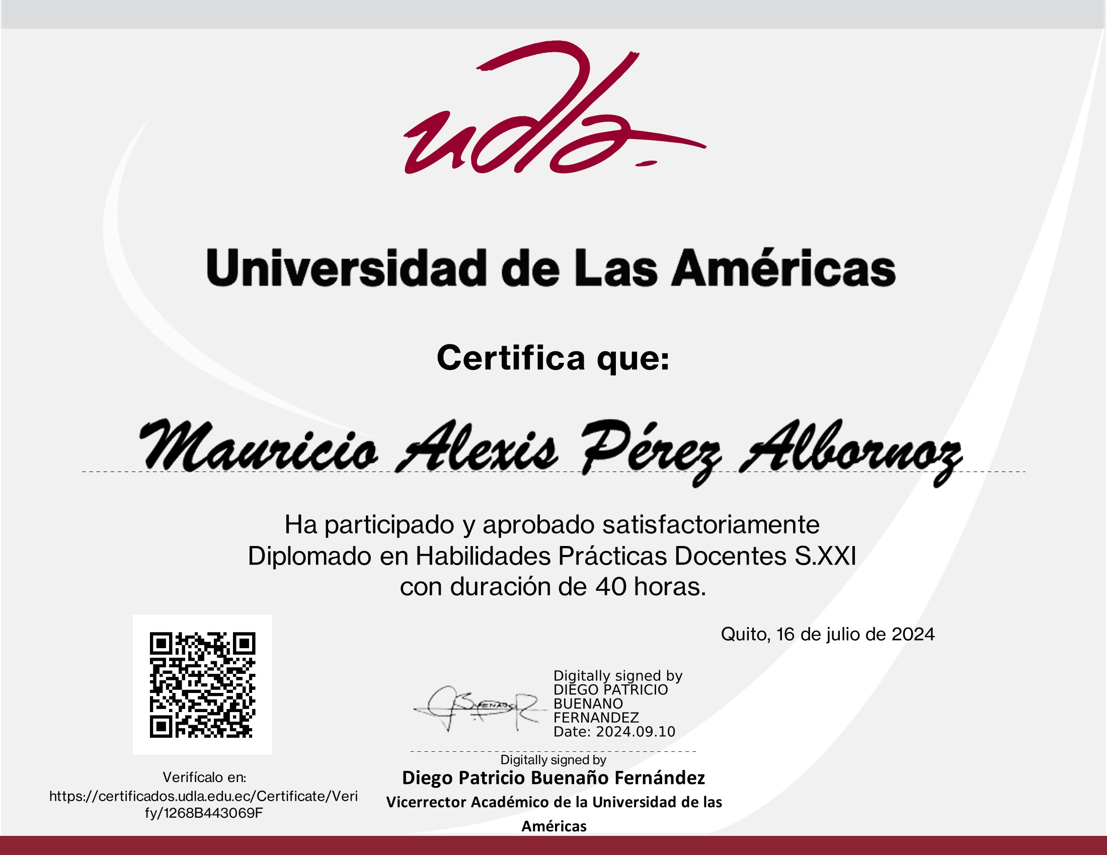 Certificado