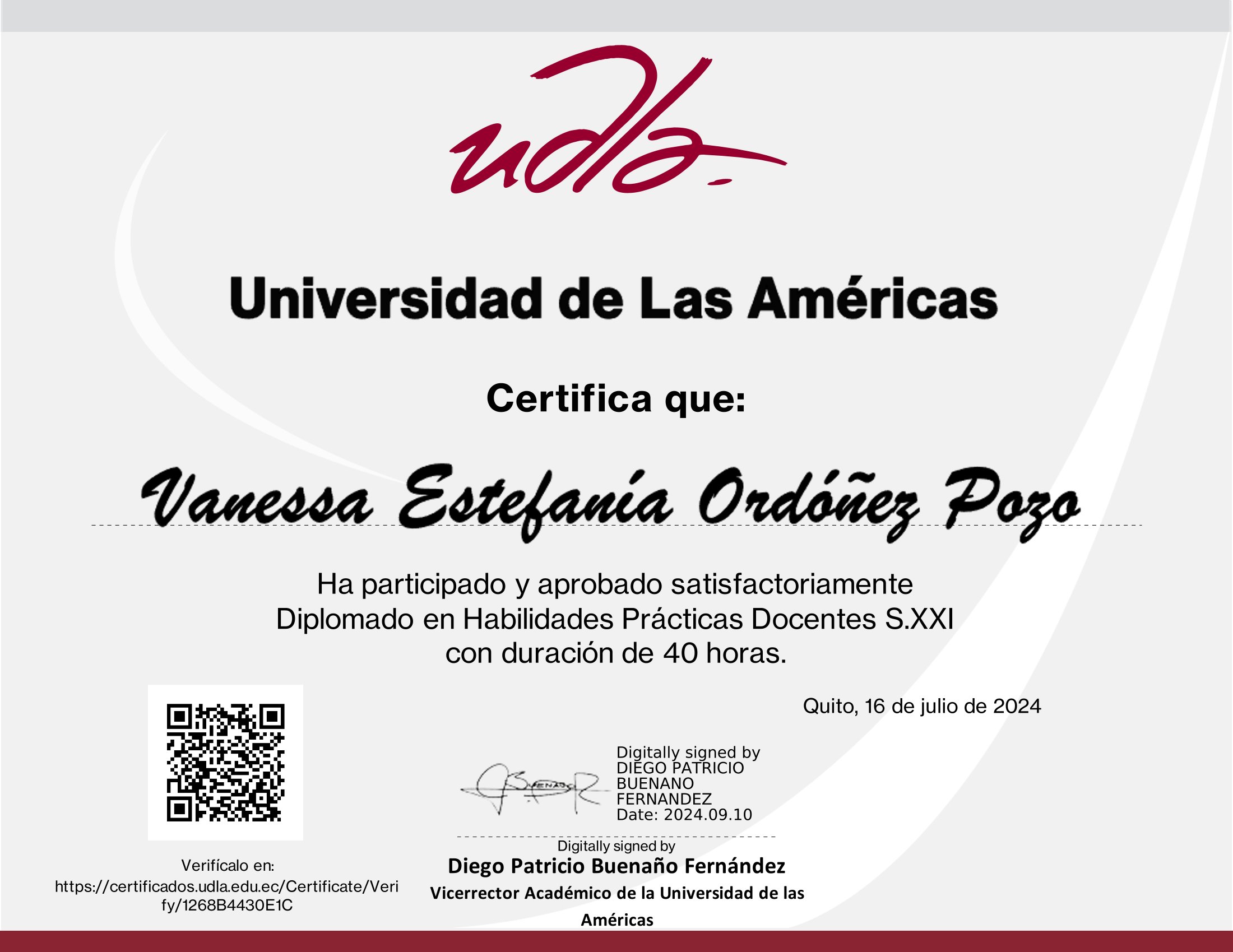Certificado