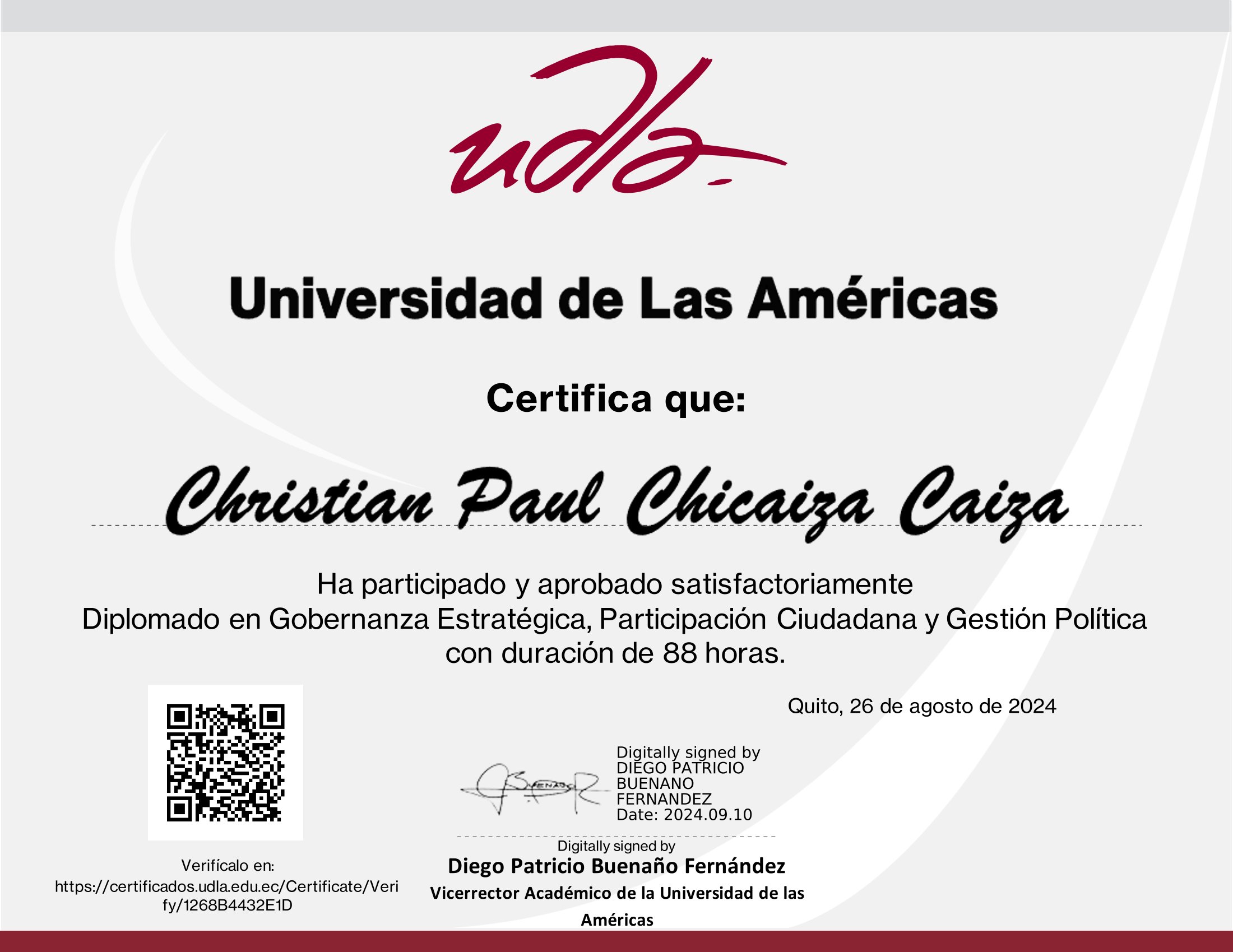 Certificado