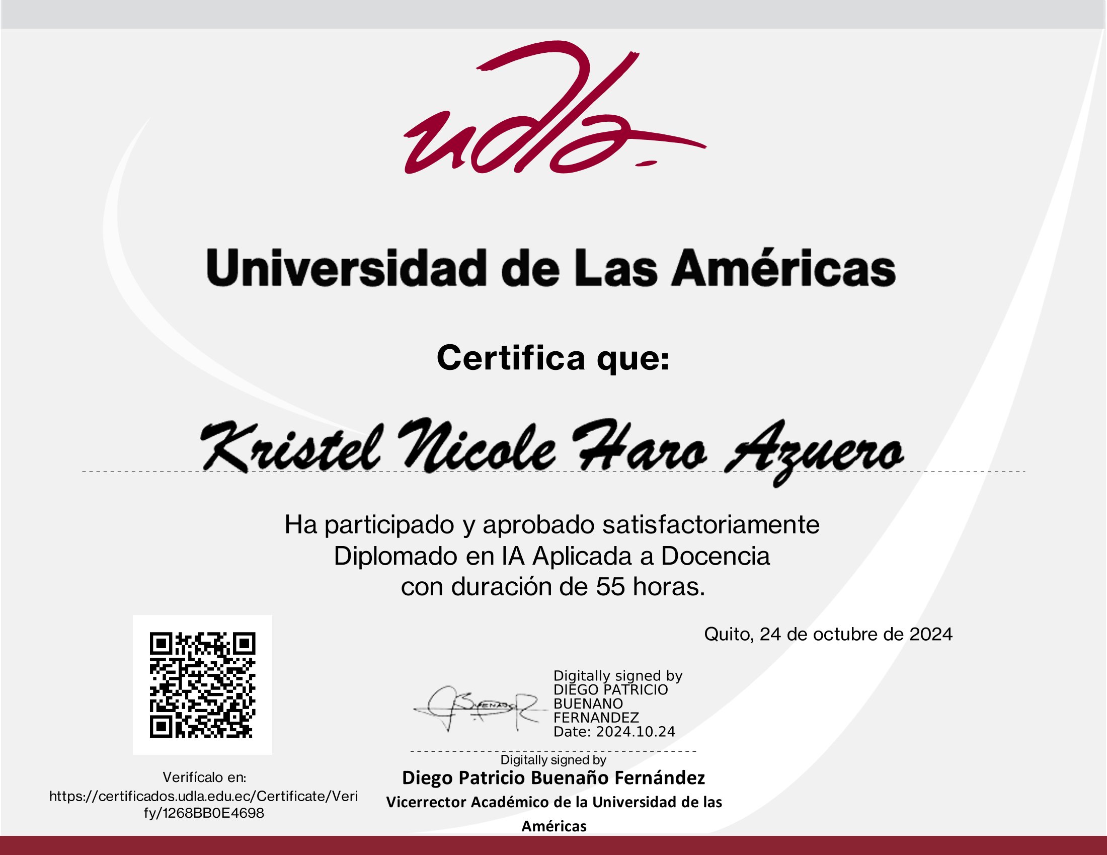 Certificado