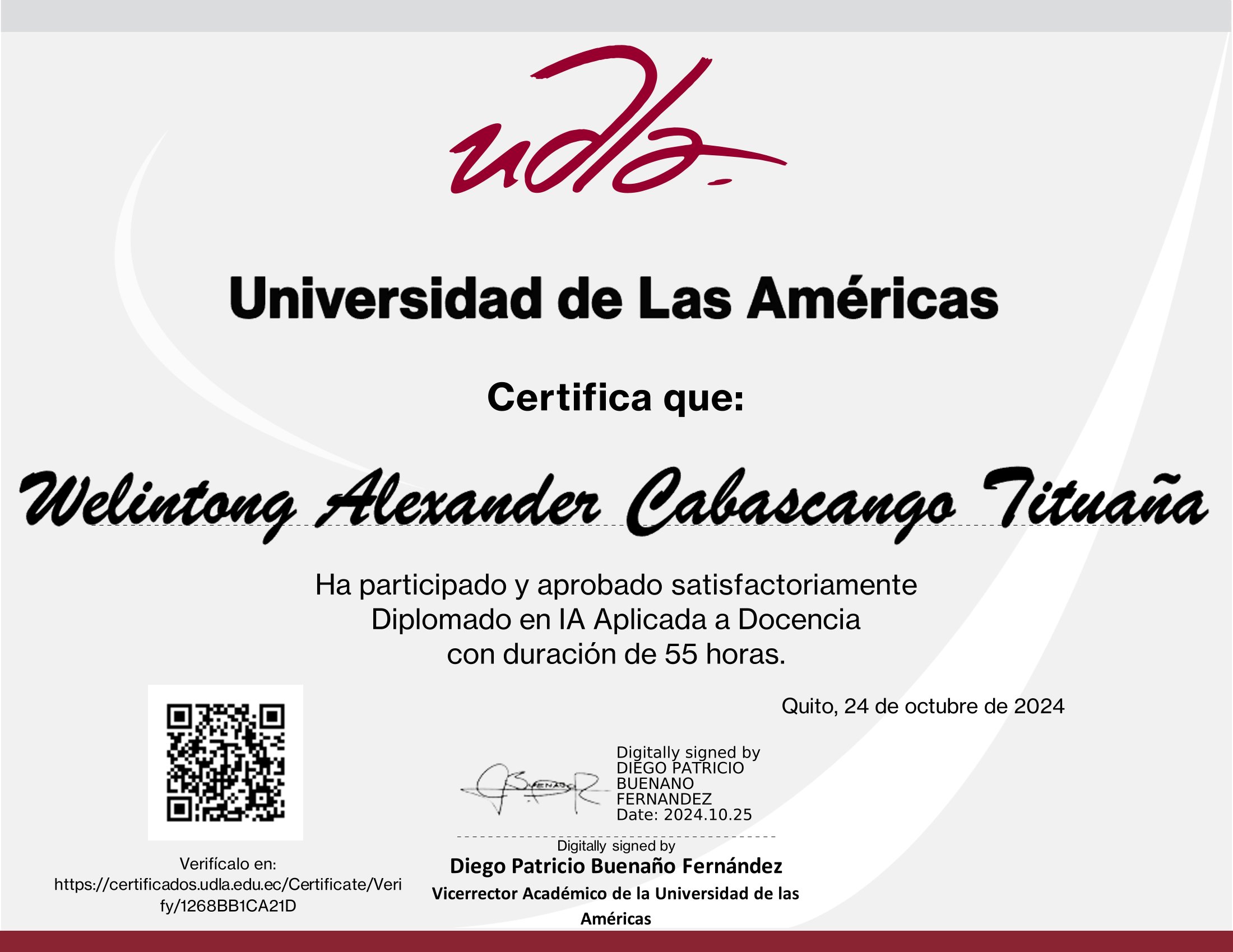 Certificado