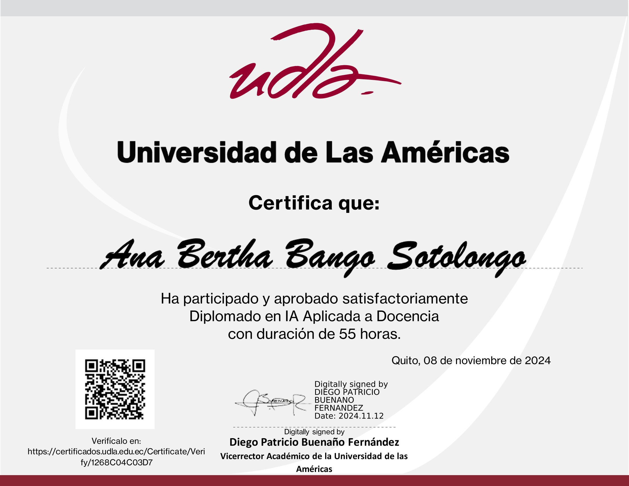 Certificado