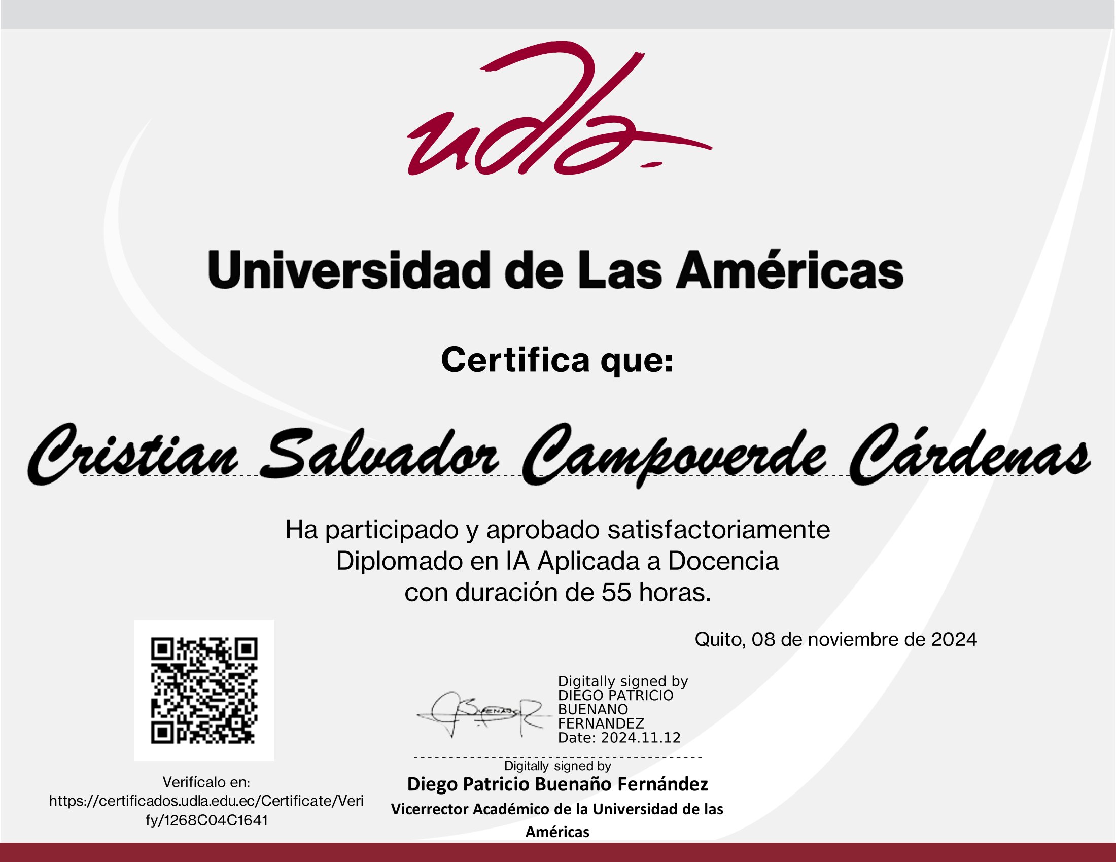 Certificado