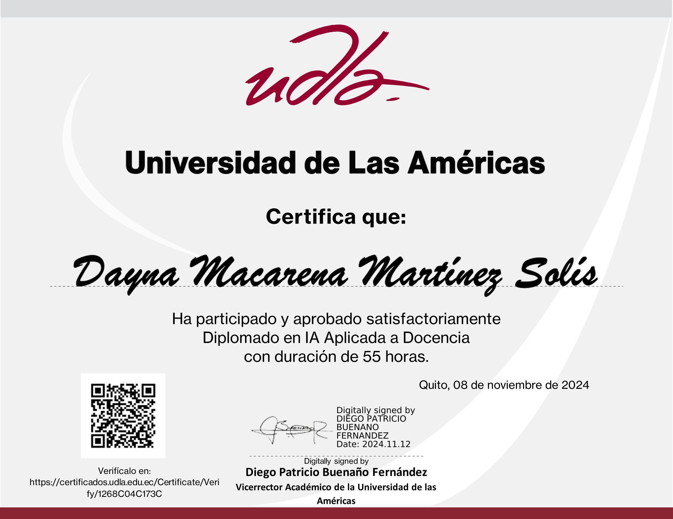 Certificado