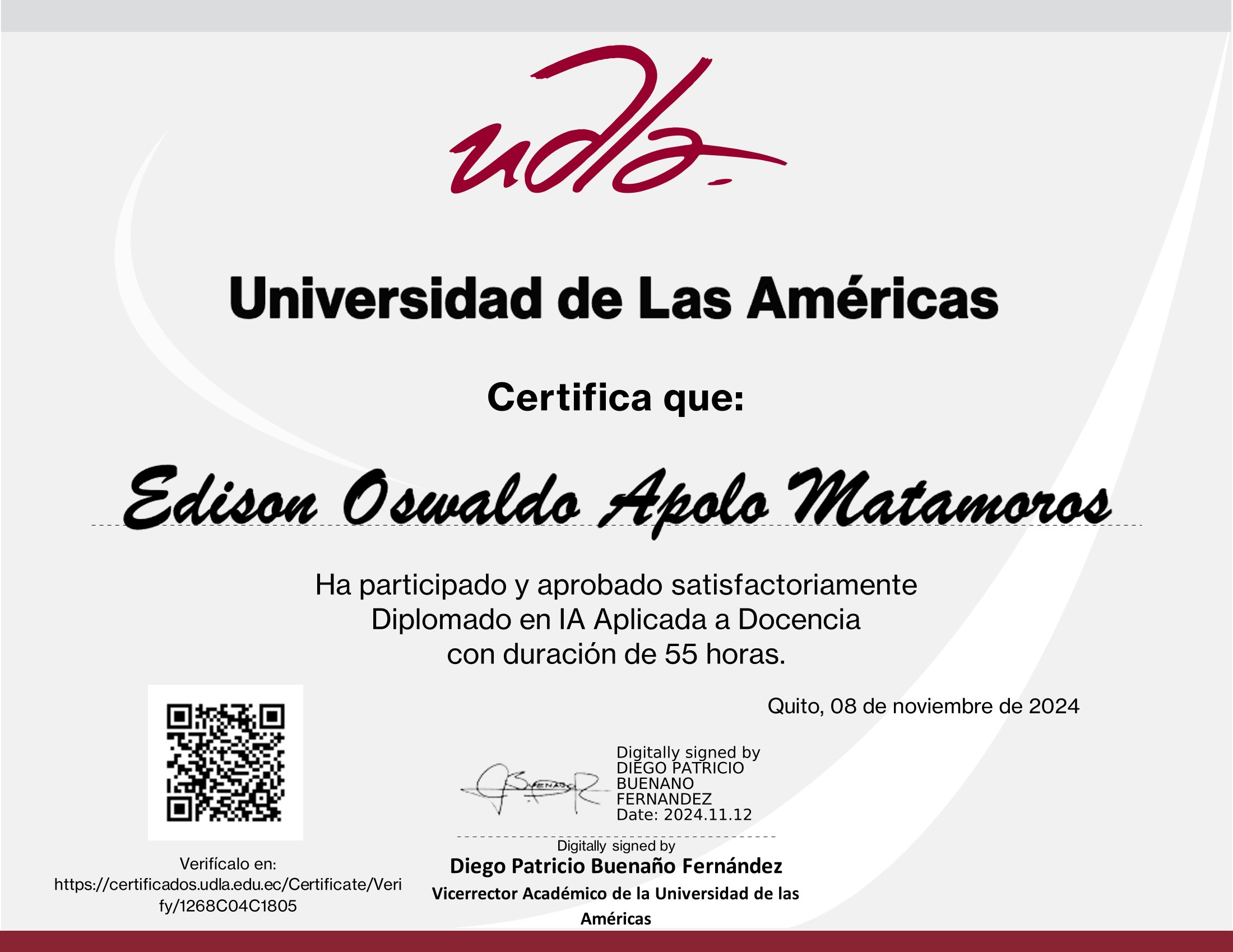 Certificado