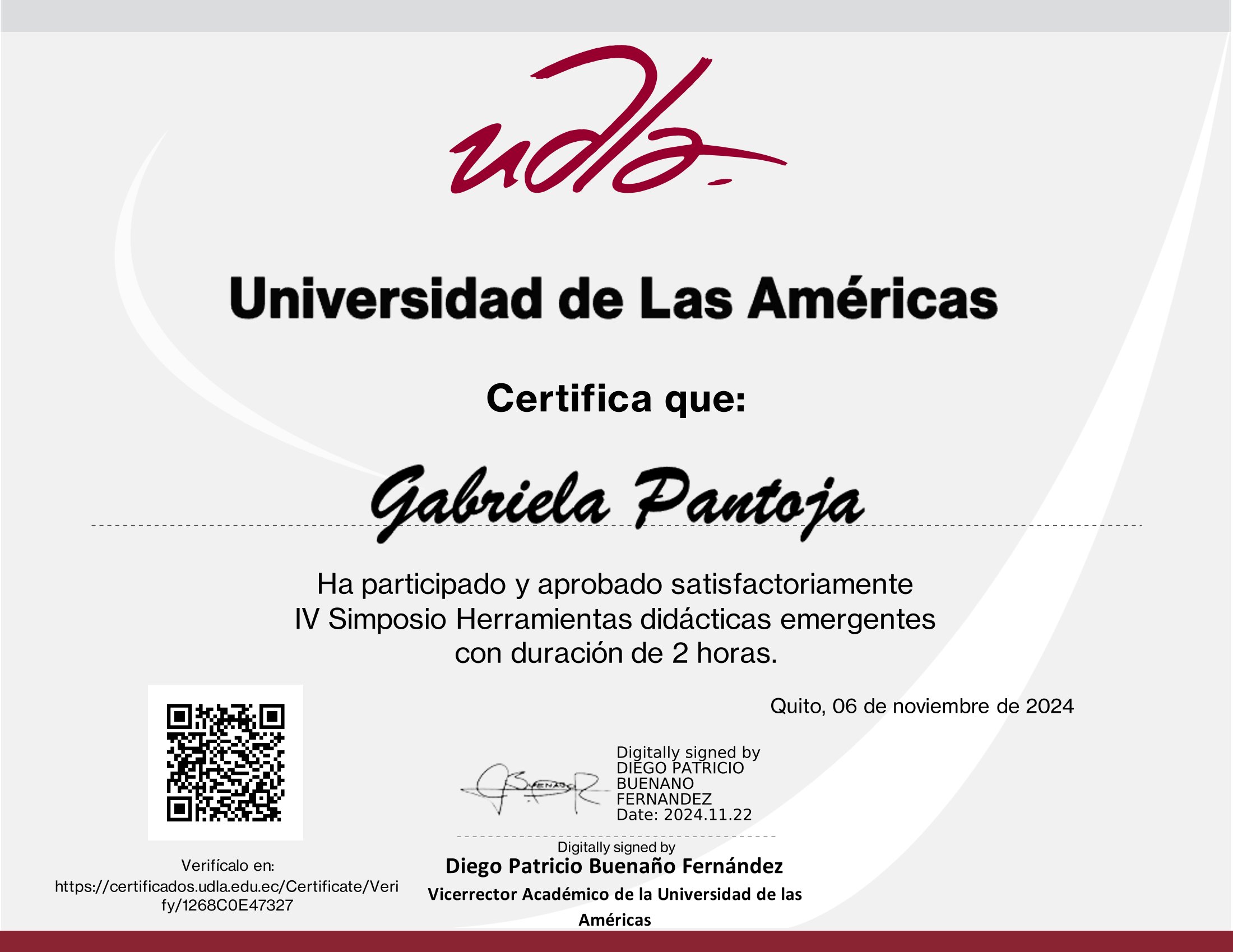 Certificado