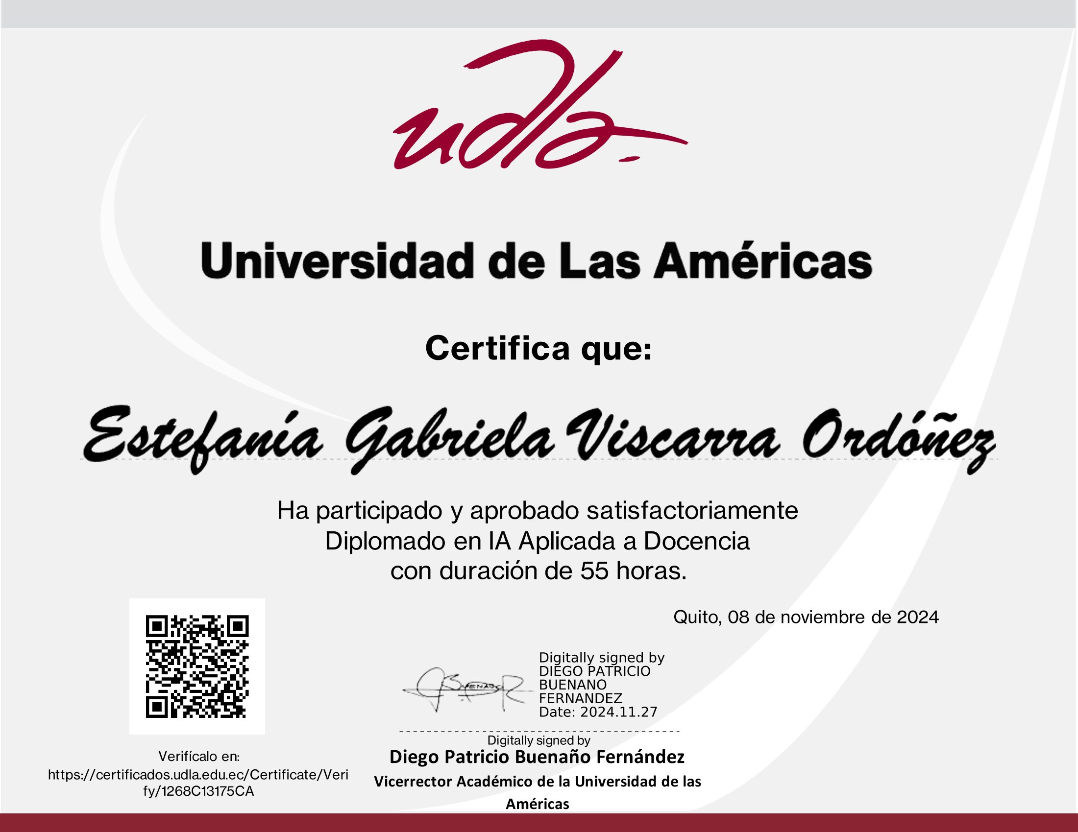 Certificado