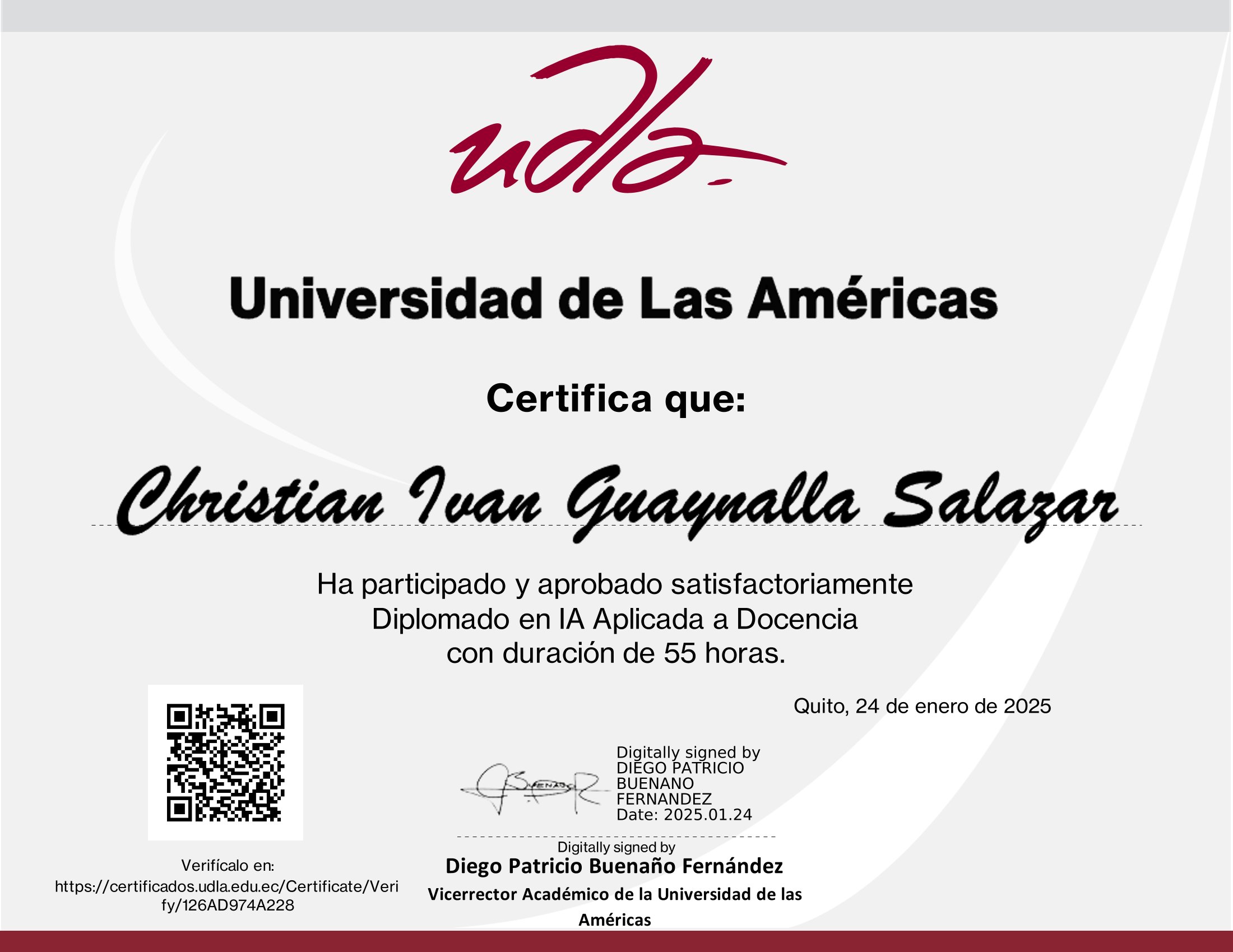 Certificado