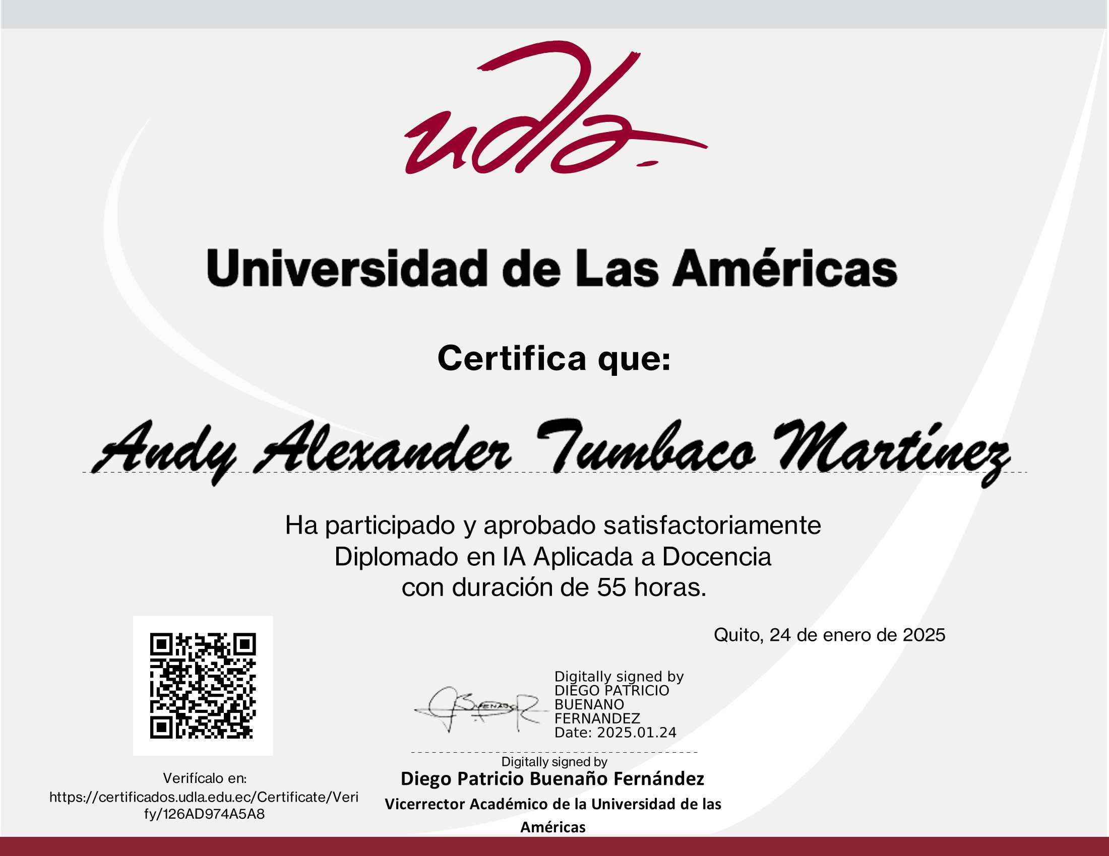 Certificado