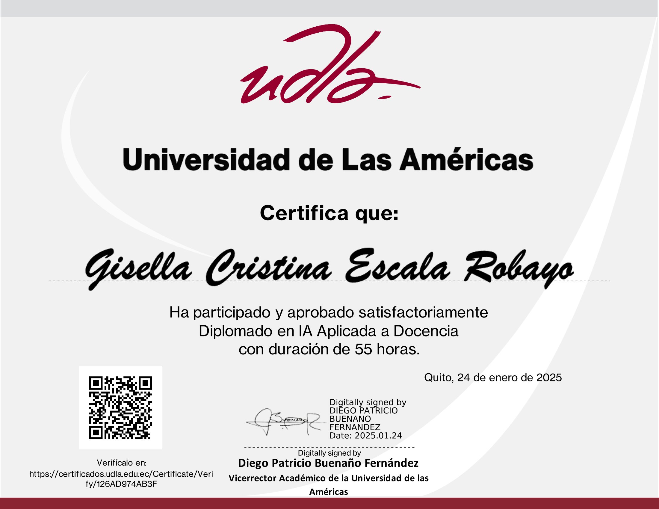 Certificado