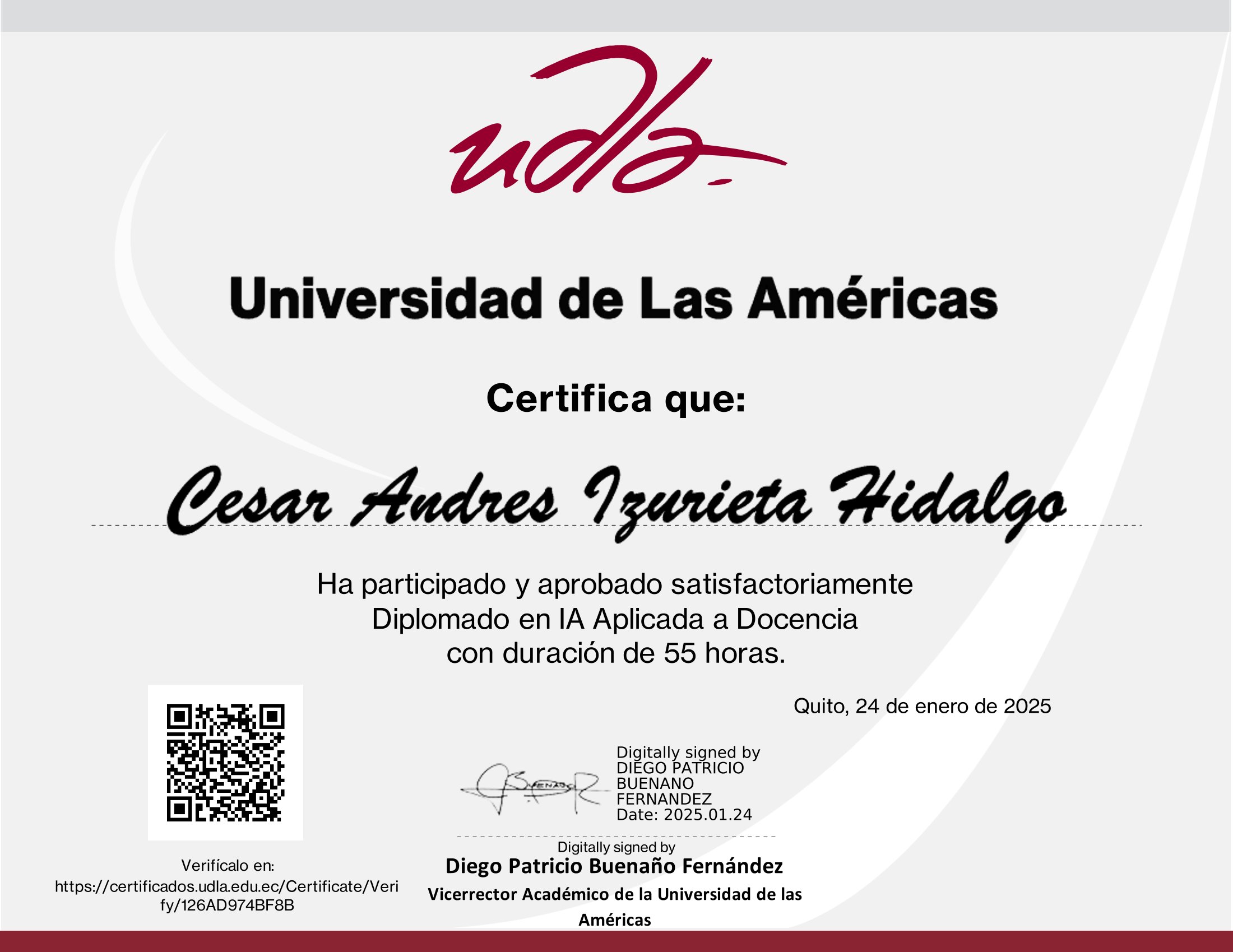 Certificado