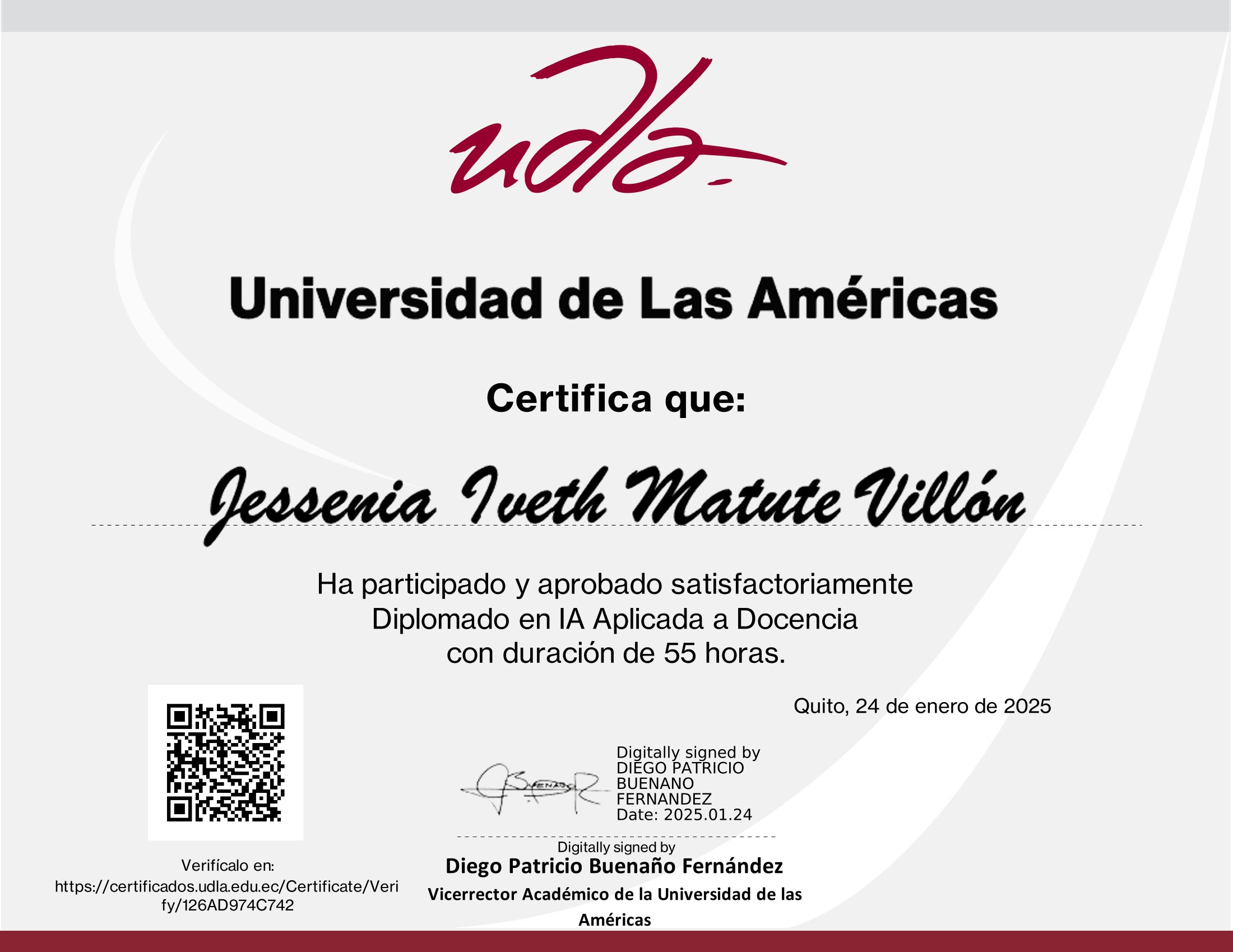 Certificado
