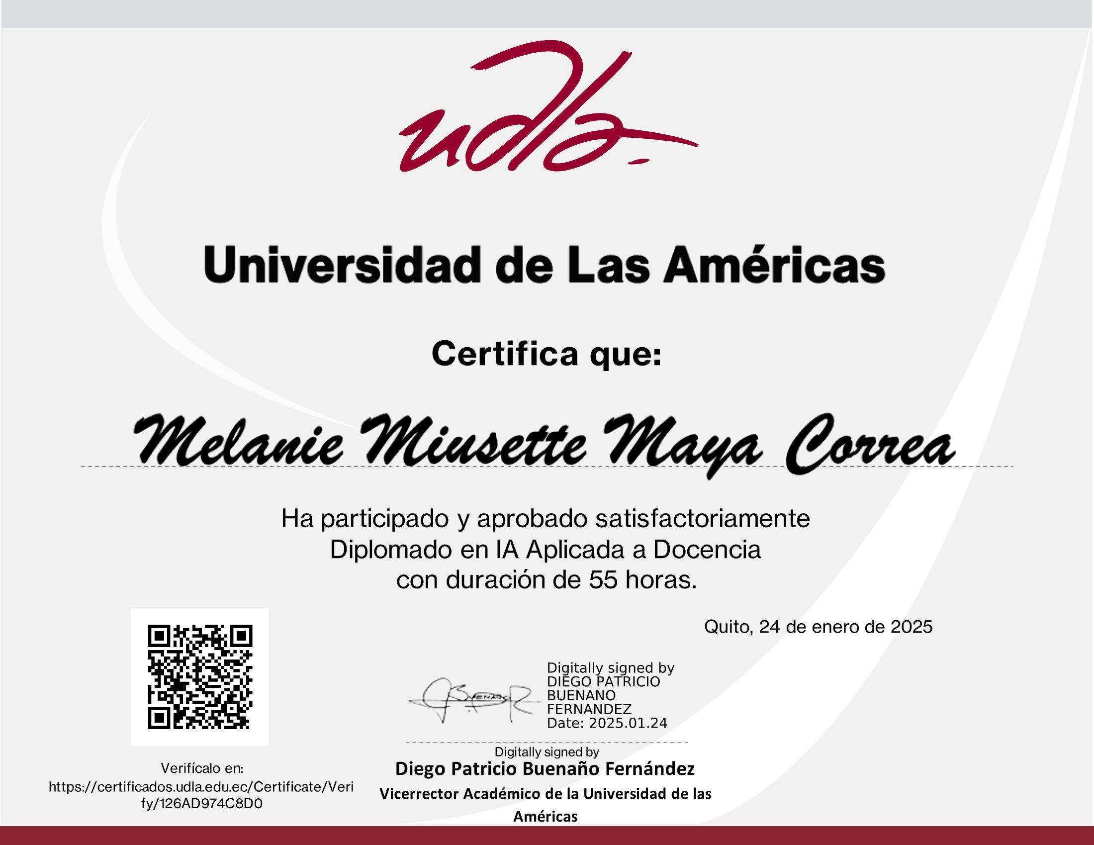 Certificado