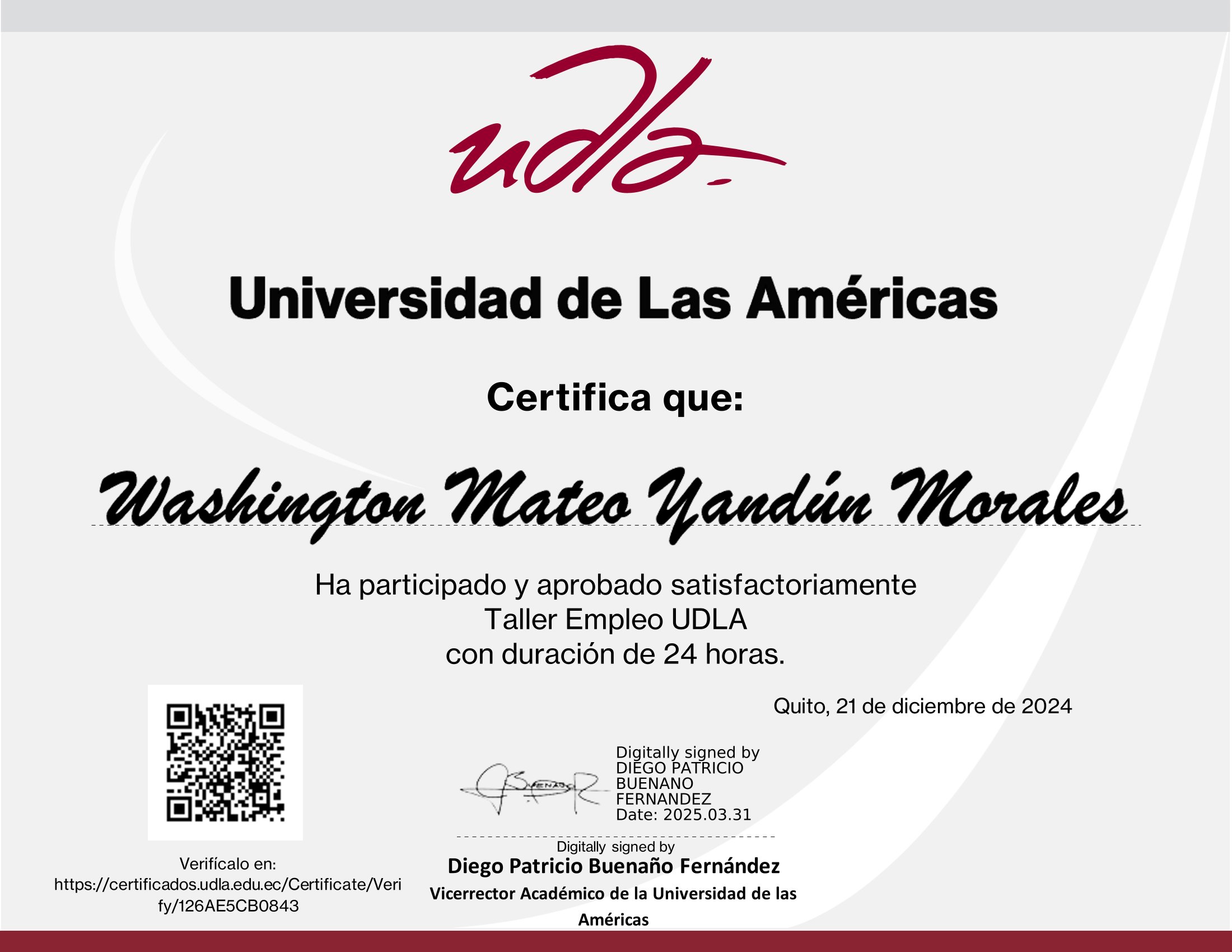 Certificado
