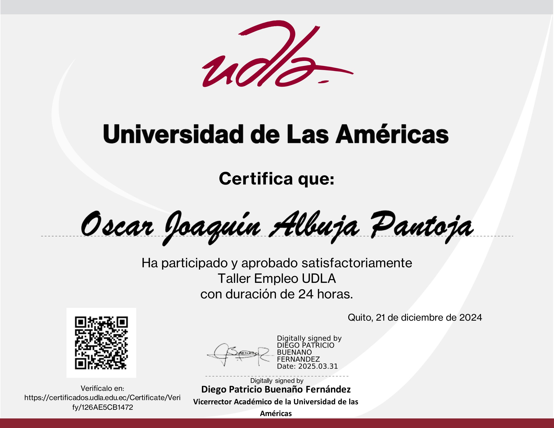 Certificado