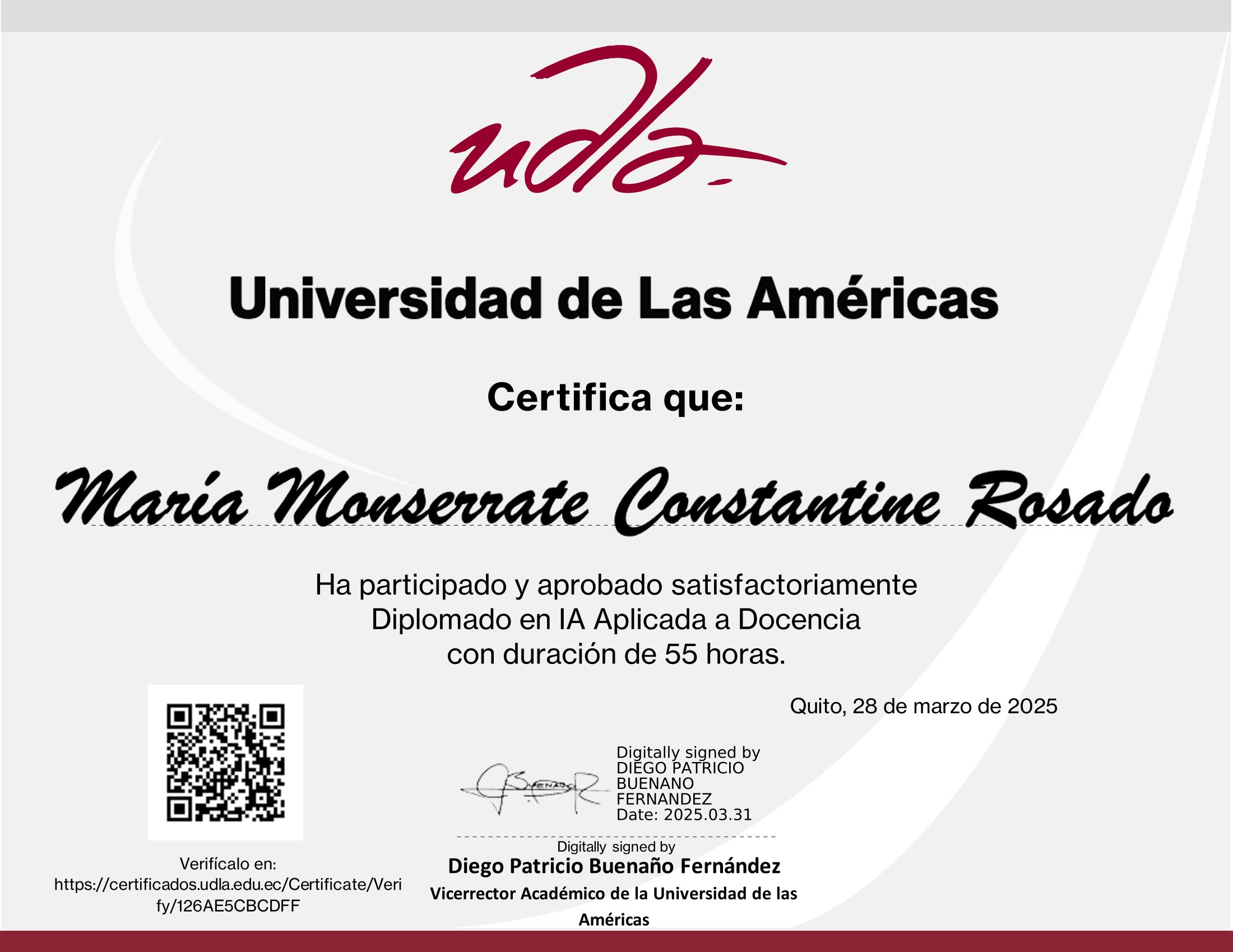 Certificado
