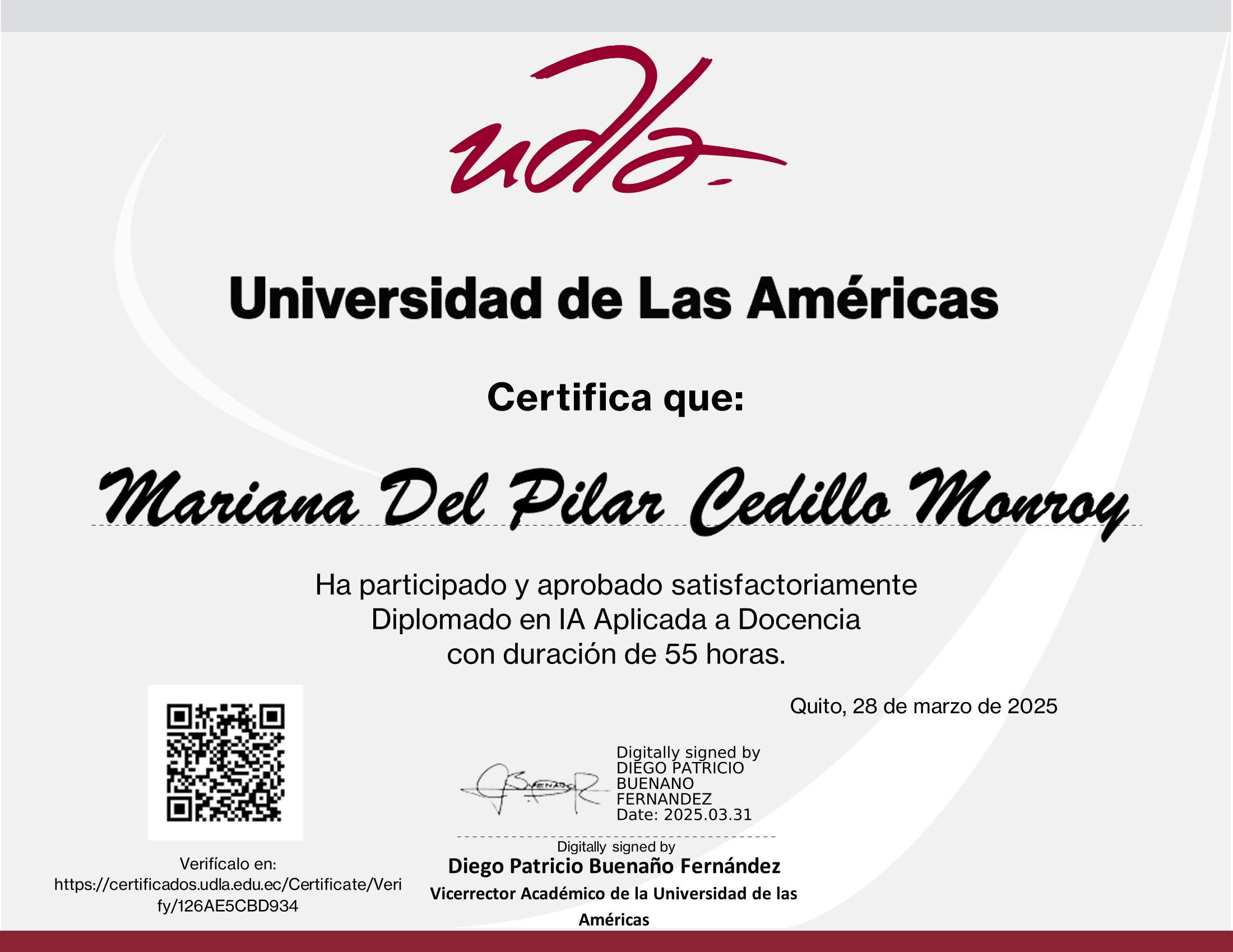 Certificado