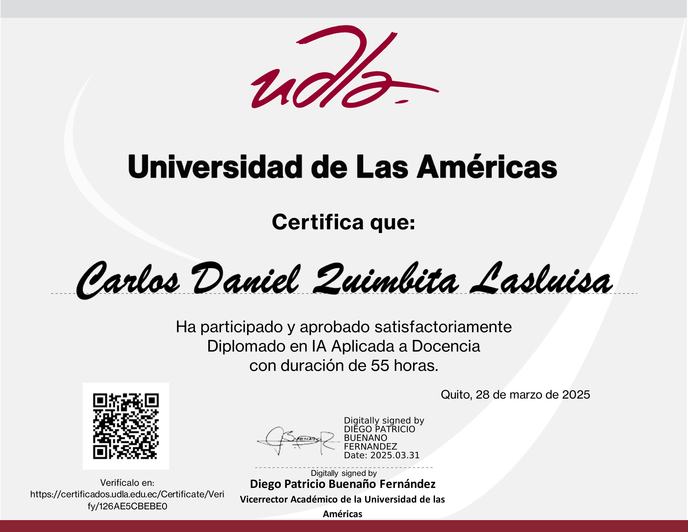 Certificado